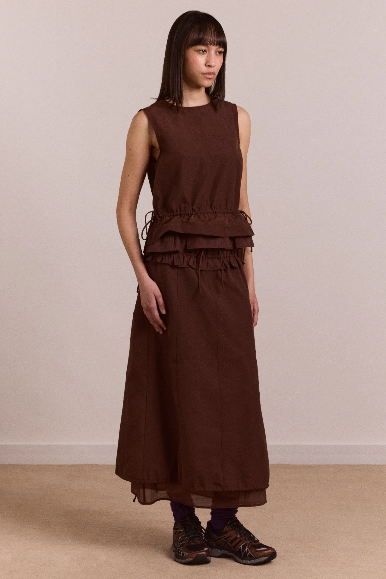 Ailani  Blouse - Choc - Image 3
