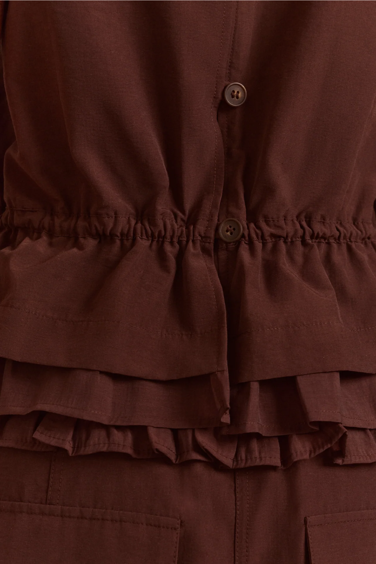 Ailani  Blouse - Choc - Image 6