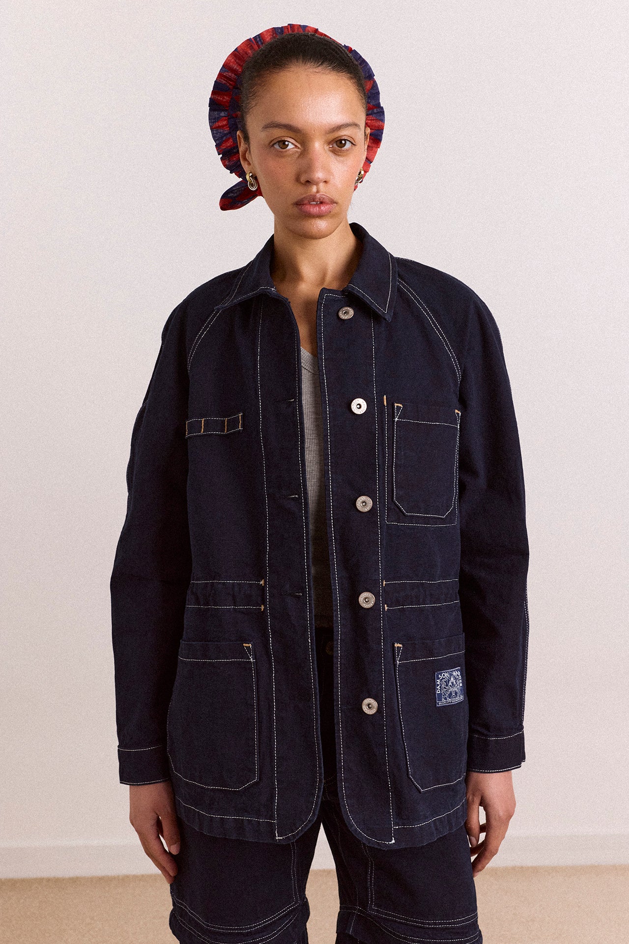 Julia Workwear Denim Jacket - Image 6