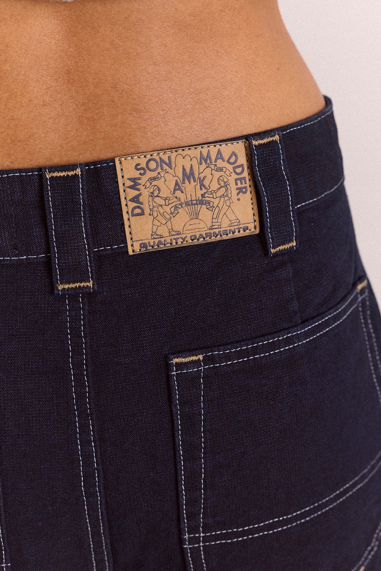Laura Workwear Denim Zip Off Jeans - Image 15