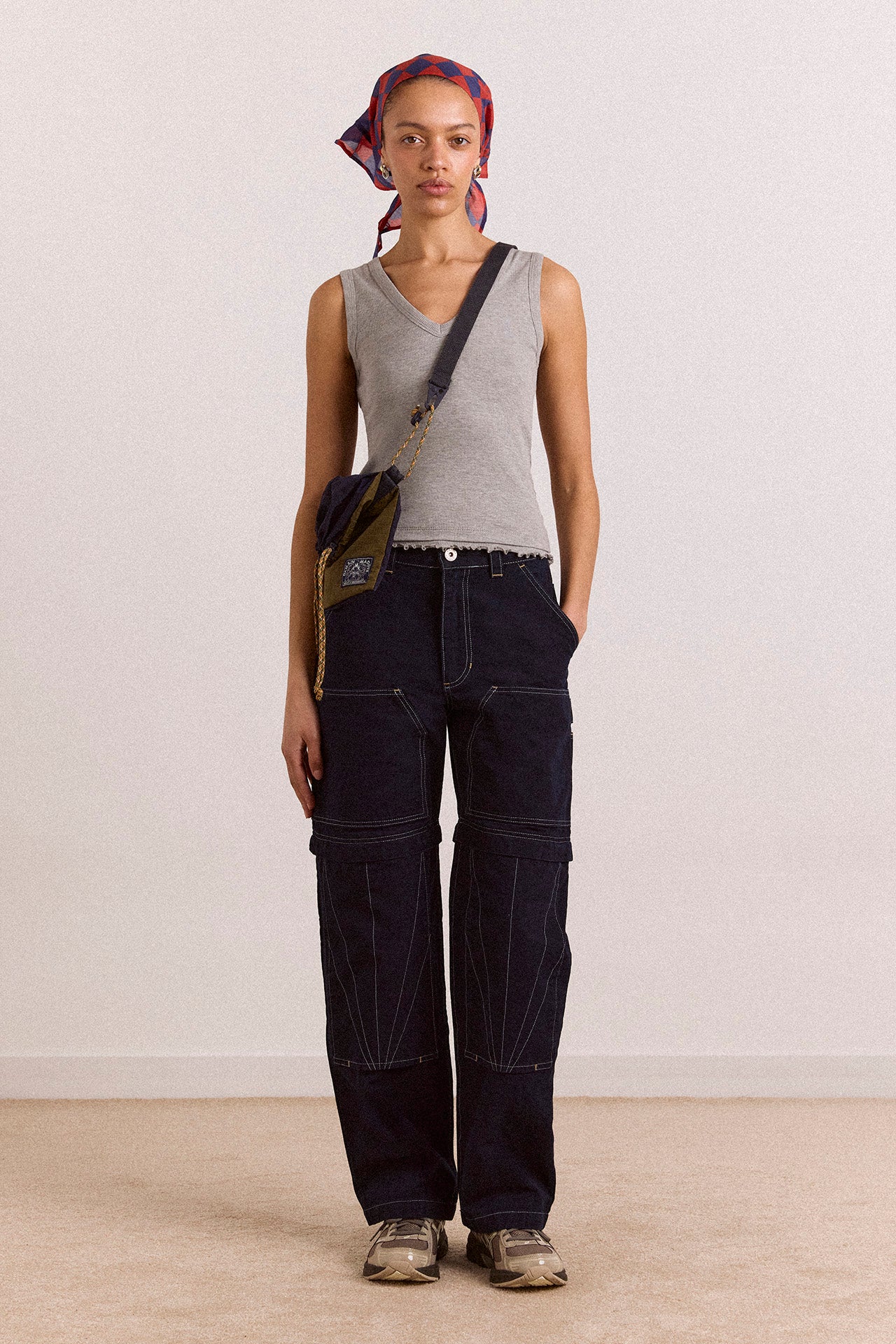 Laura Workwear Denim Zip Off Jeans - Image 3