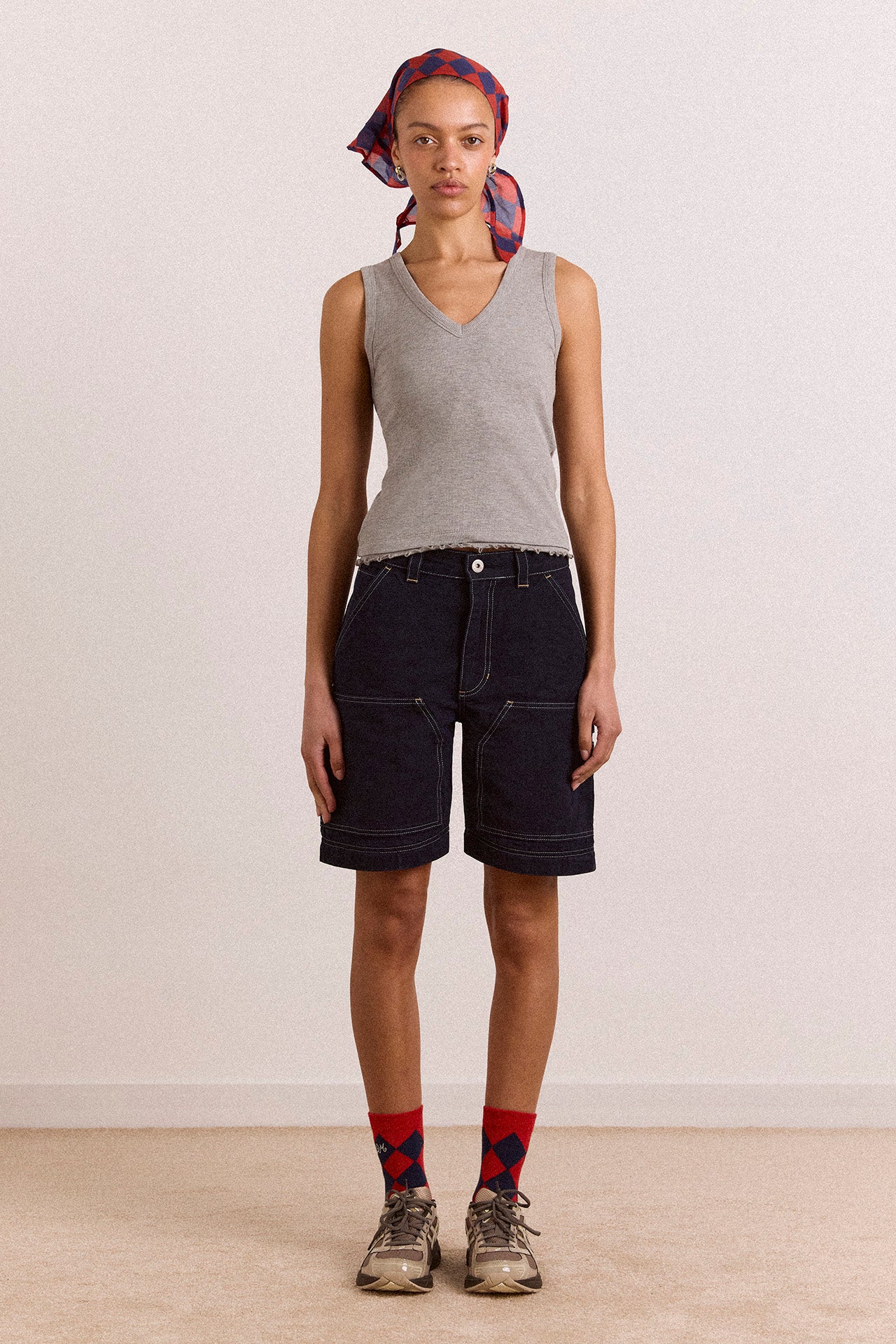 Laura Workwear Denim Zip Off Jeans - Image 6