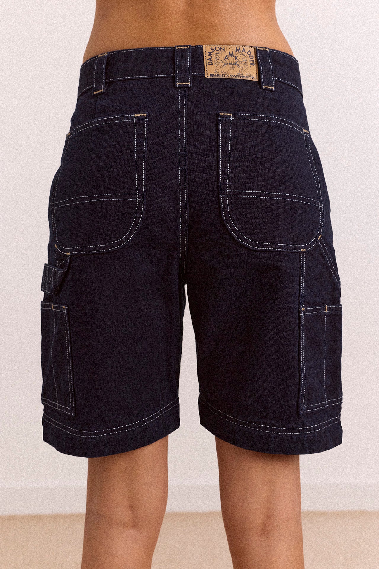 Laura Workwear Denim Zip Off Jeans - Image 9