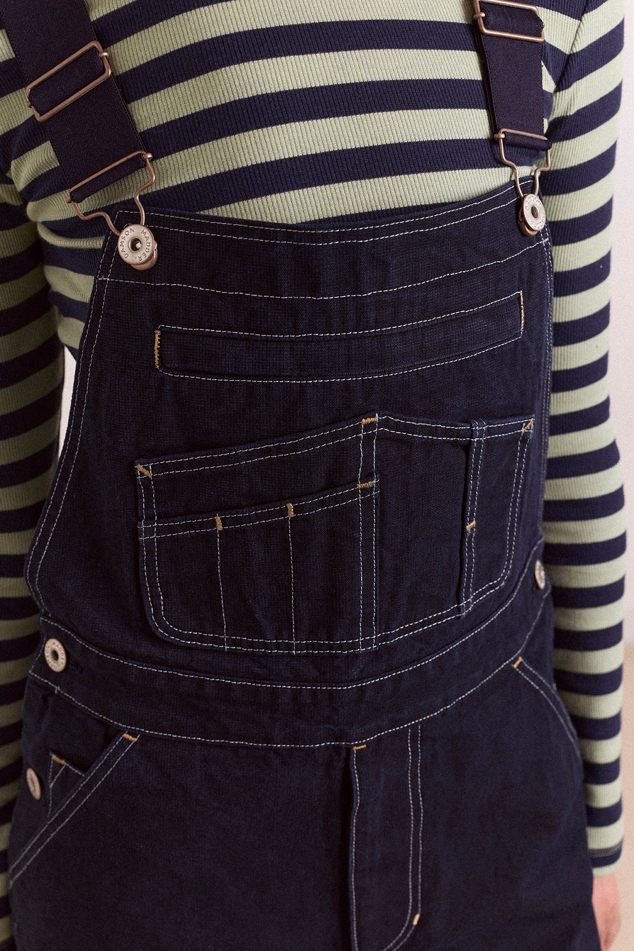 Lisa Workwear Denim Overalls - Image 6