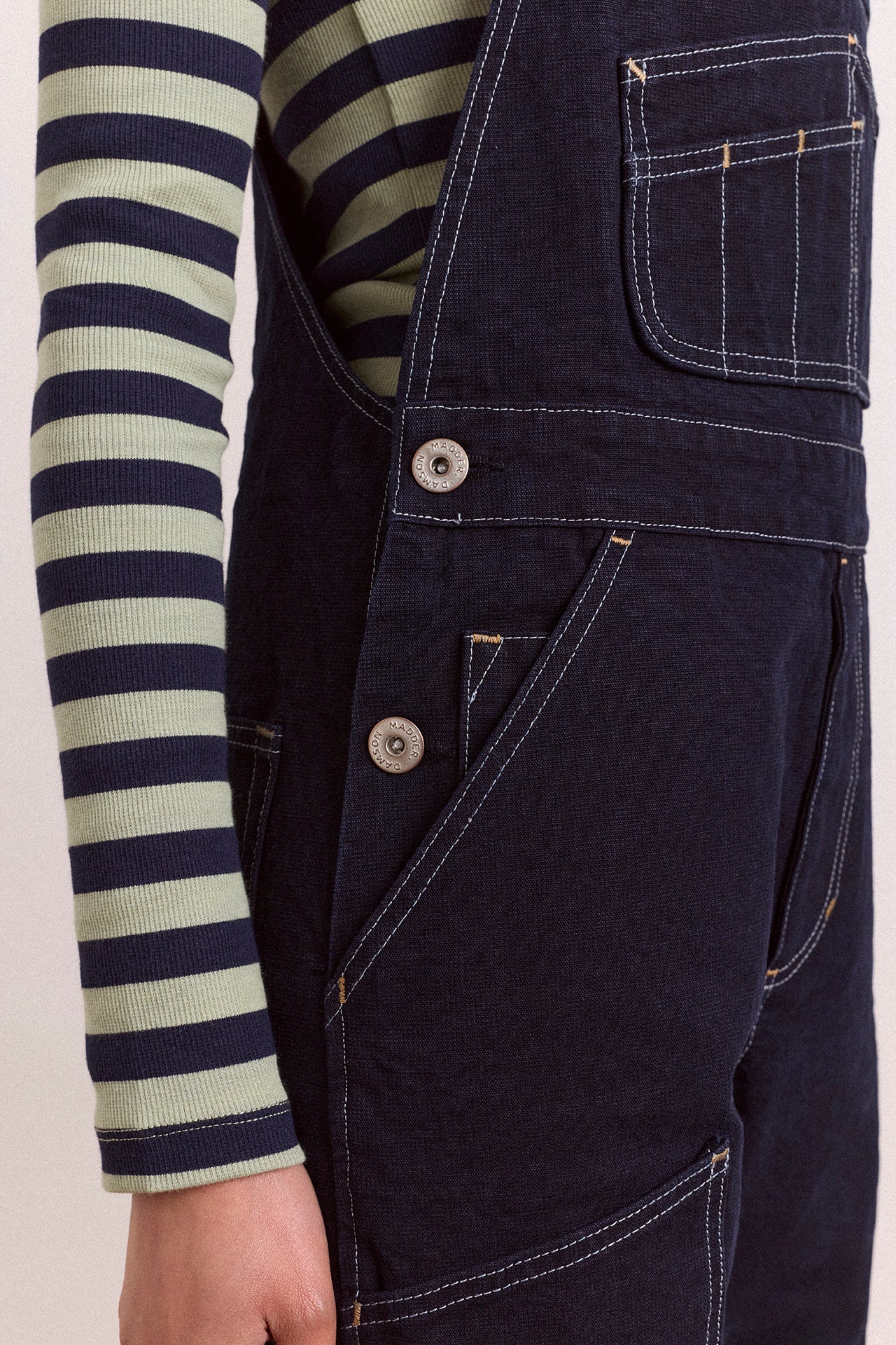 Lisa Workwear Denim Overalls - Image 7