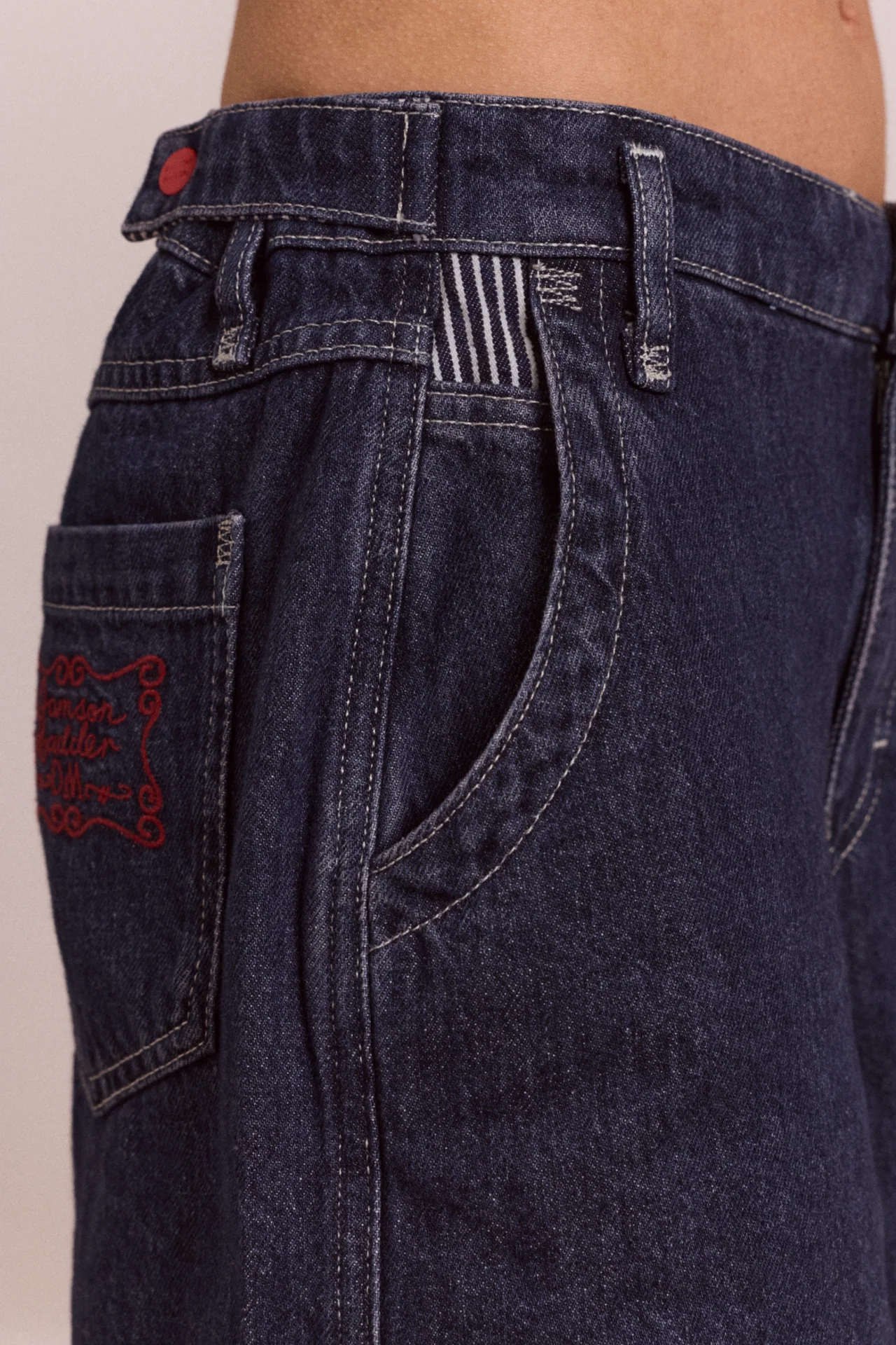 Annie Denim Shorts - Indigo - Image 11