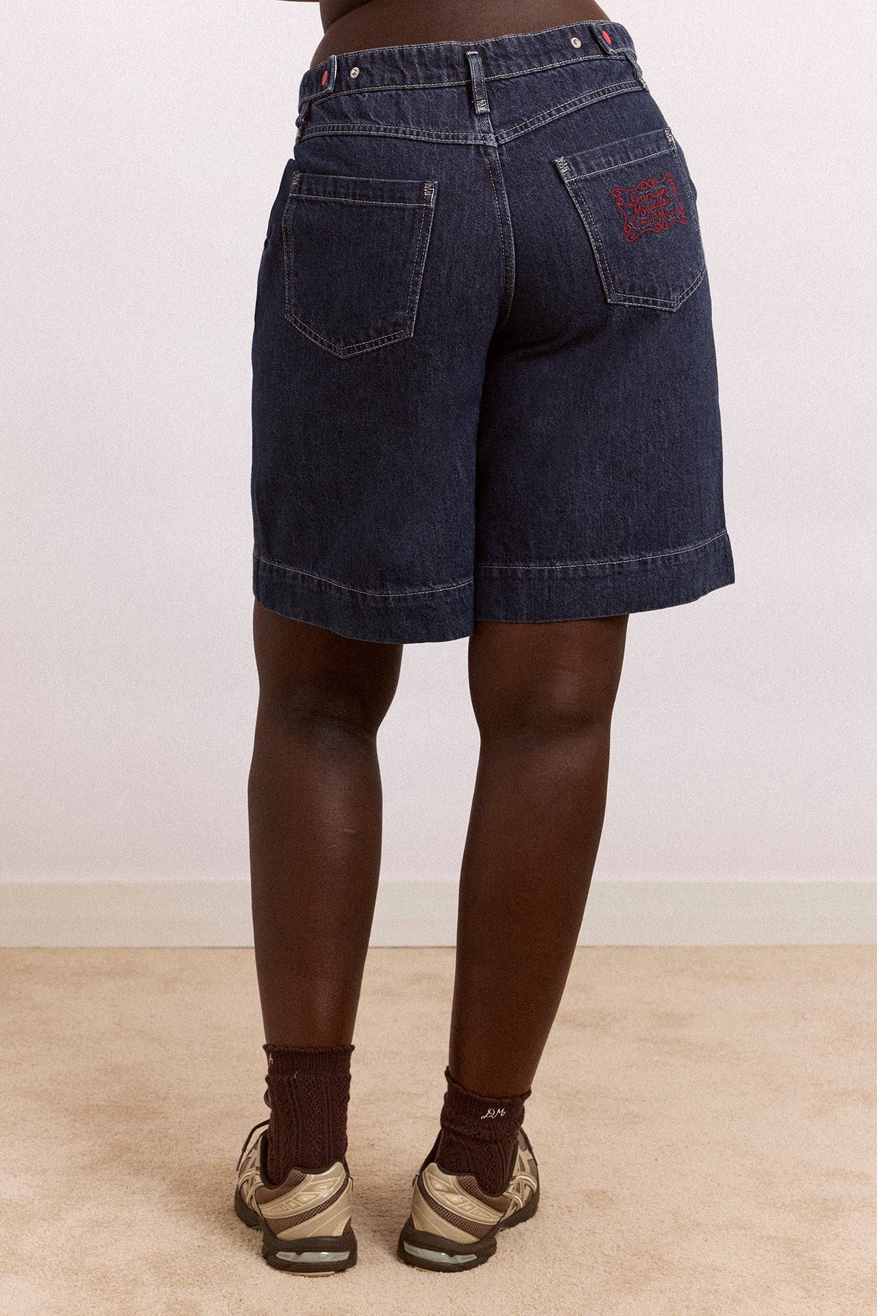 Annie Denim Shorts - Indigo - Image 14