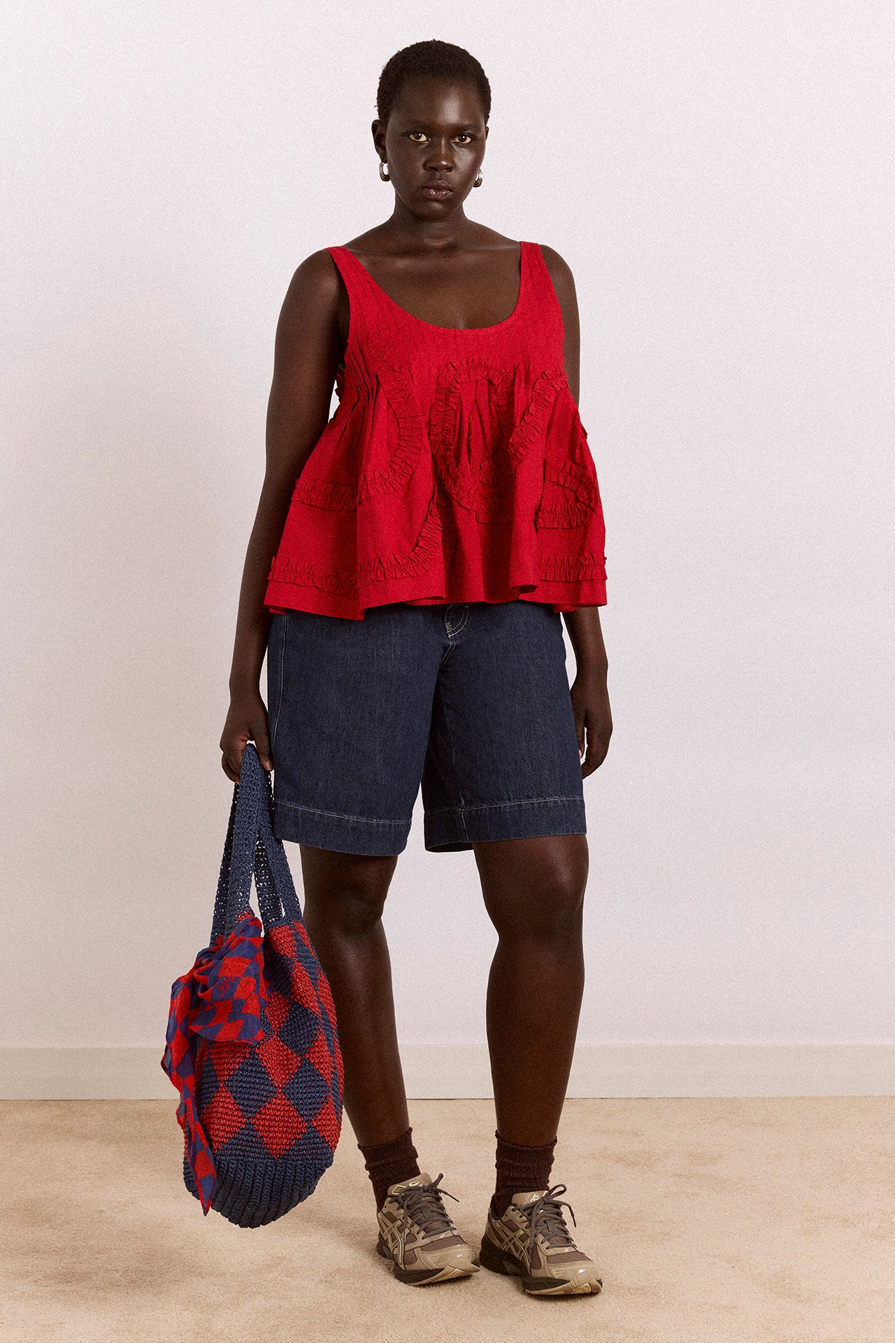 Annie Denim Shorts - Indigo - Image 6