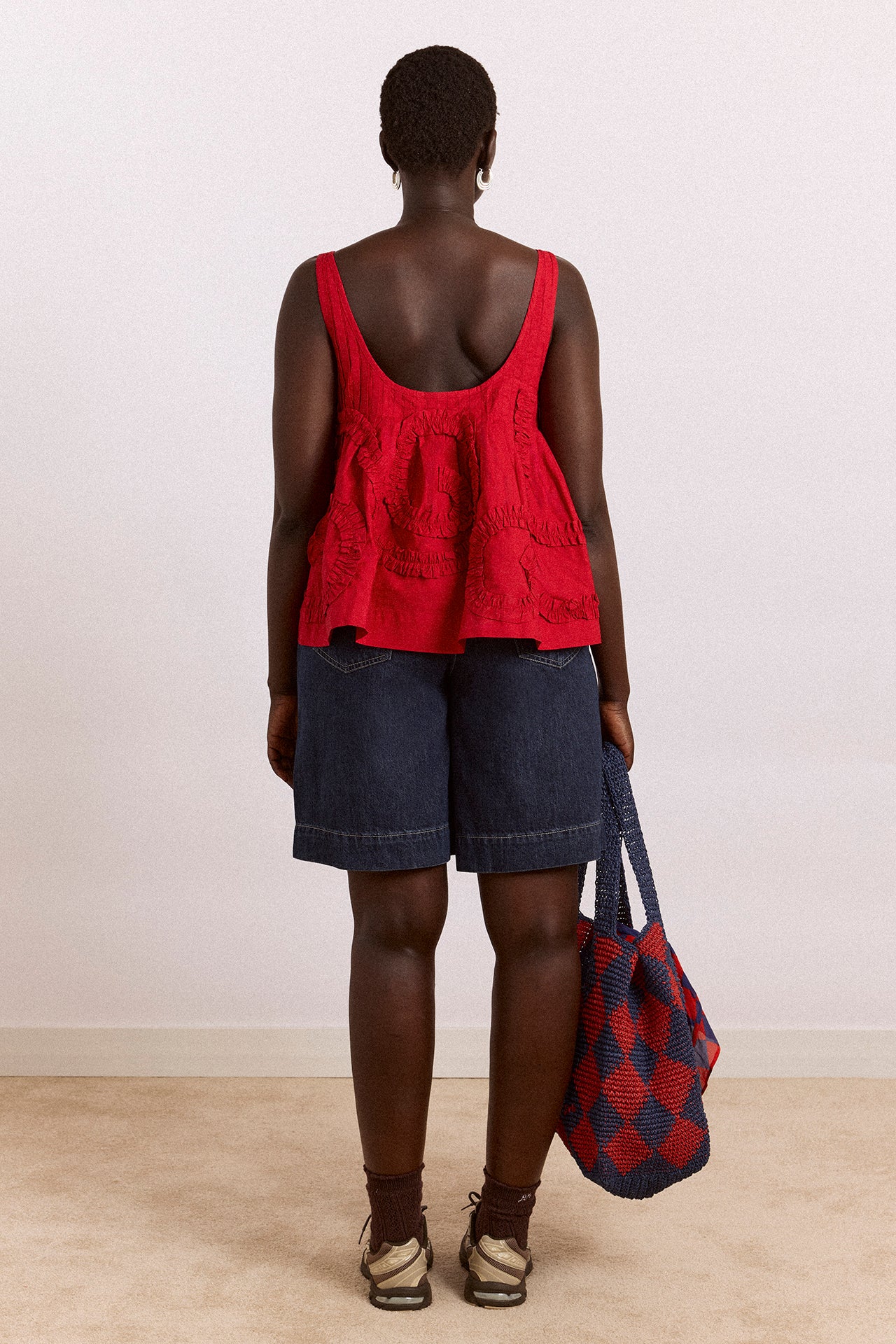 Annie Denim Shorts - Indigo - Image 8