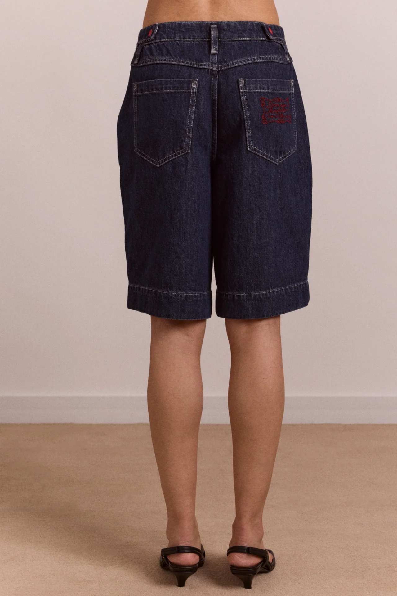 Annie Denim Shorts - Indigo - Image 9