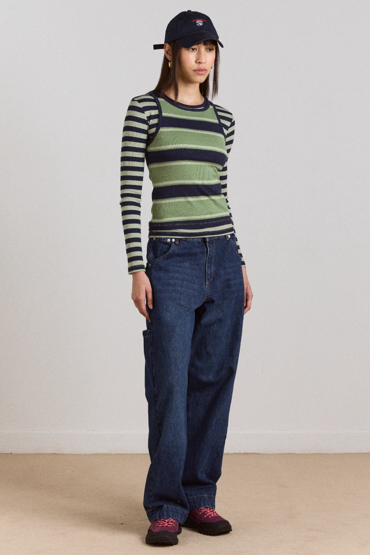 Nina Jean - Authentic Mid Blue Wash - Image 3