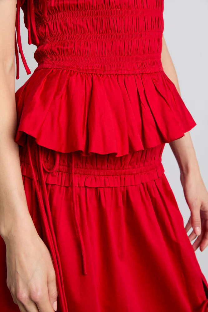 becca multi-way blouse - cherry - Image 9