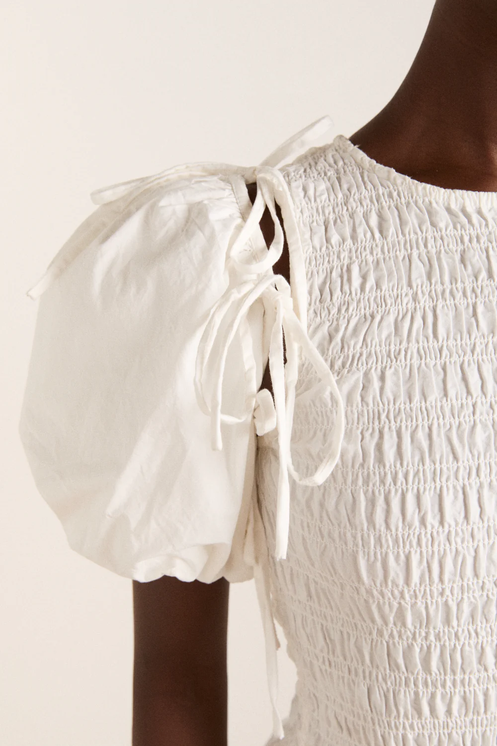 Becca Multi-Way Blouse - White - Image 8