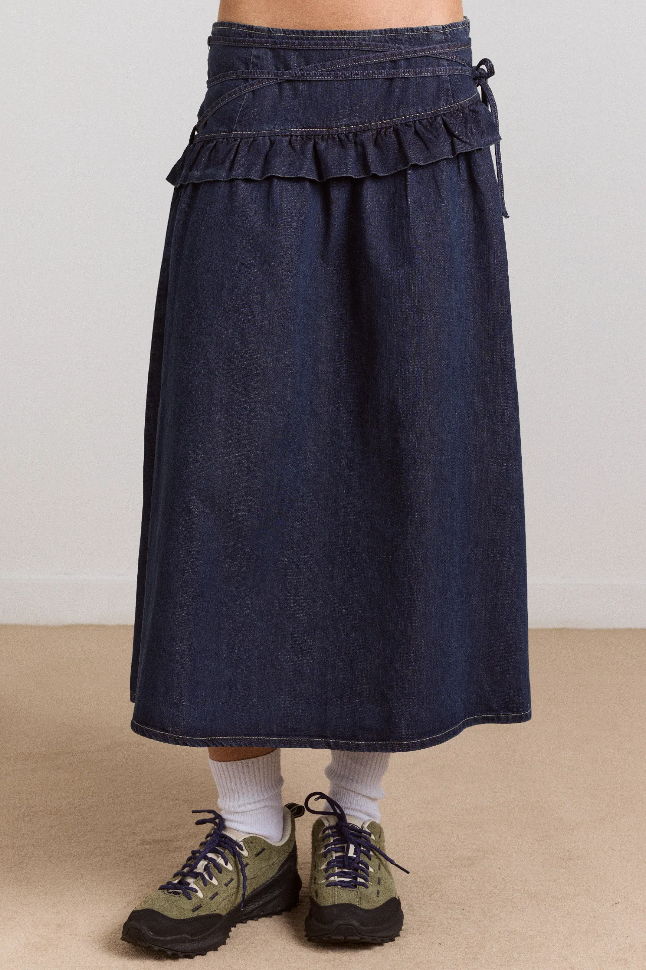 Bellamie Skirt - Dark Indigo - Image 4