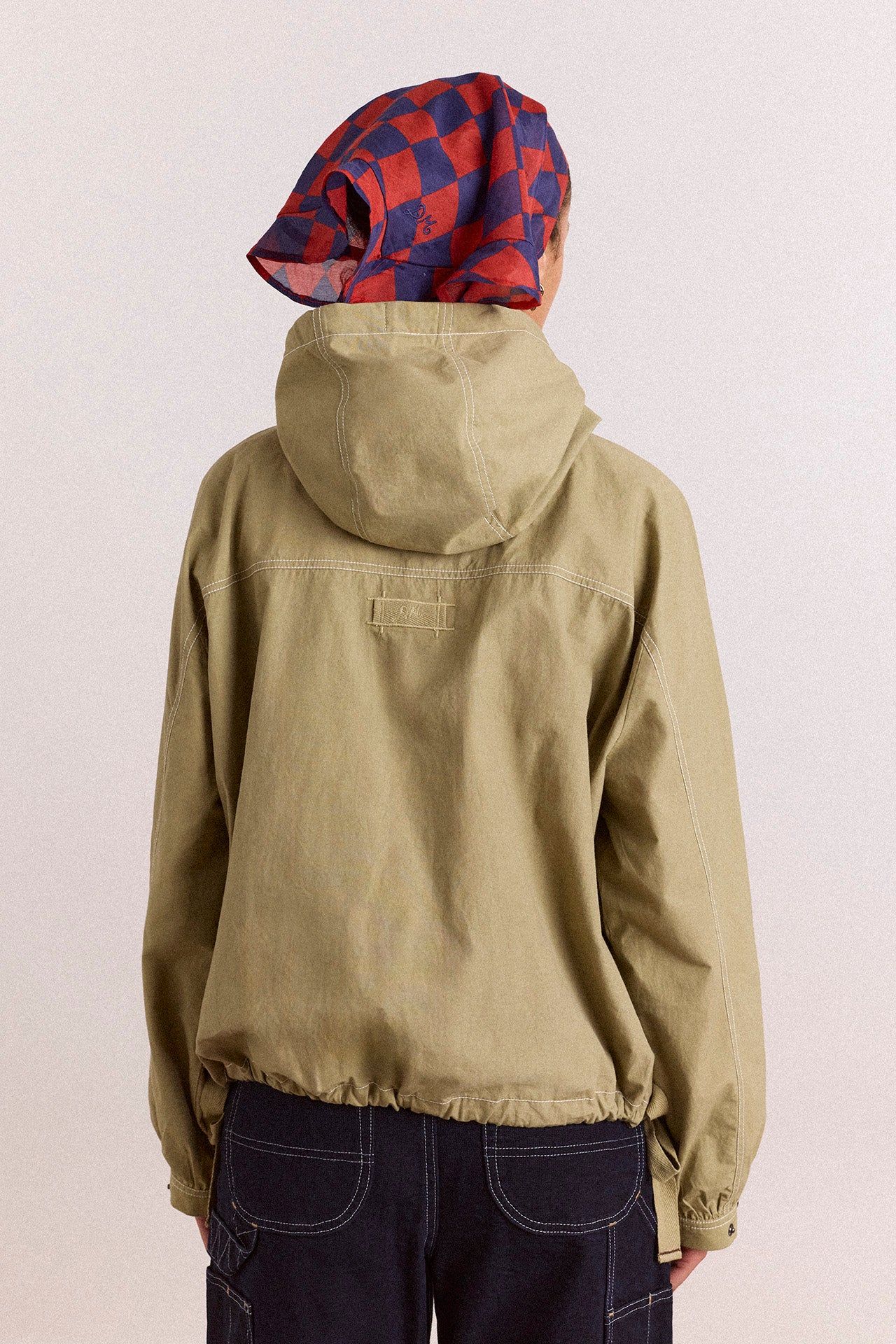 blake hooded jacket - sage - Image 6