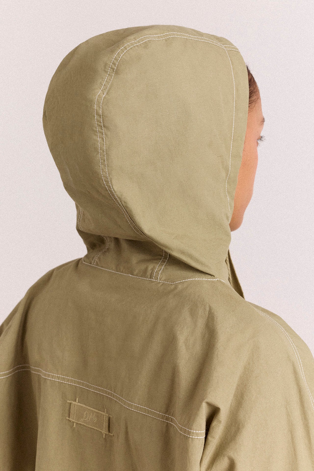 blake hooded jacket - sage - Image 9