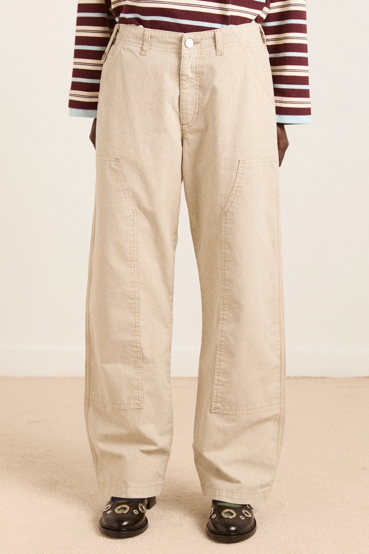 Cameron Trousers - Oyster - Image 9