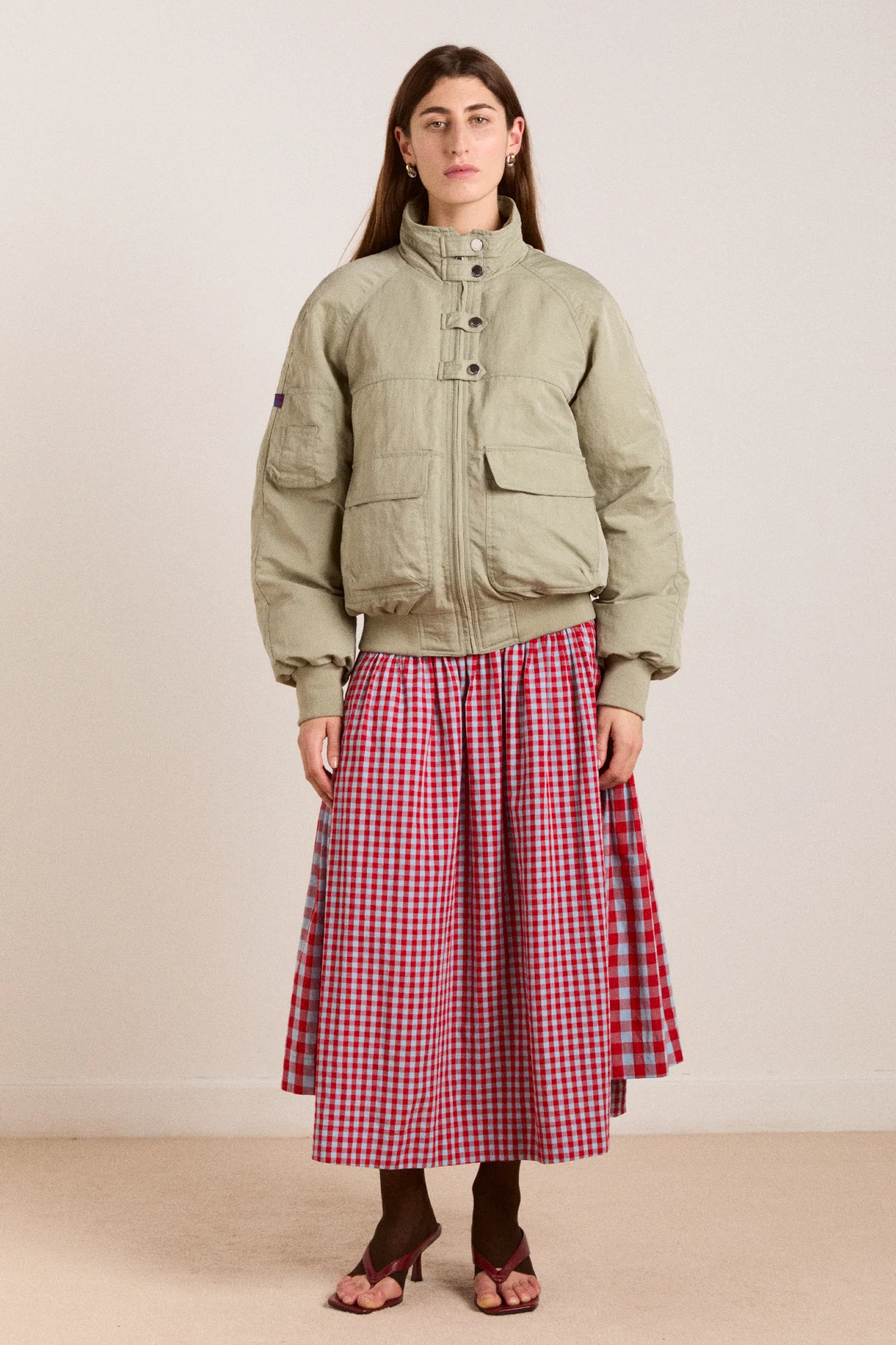 Chachi Bomber - Pale Aqua - Image 3