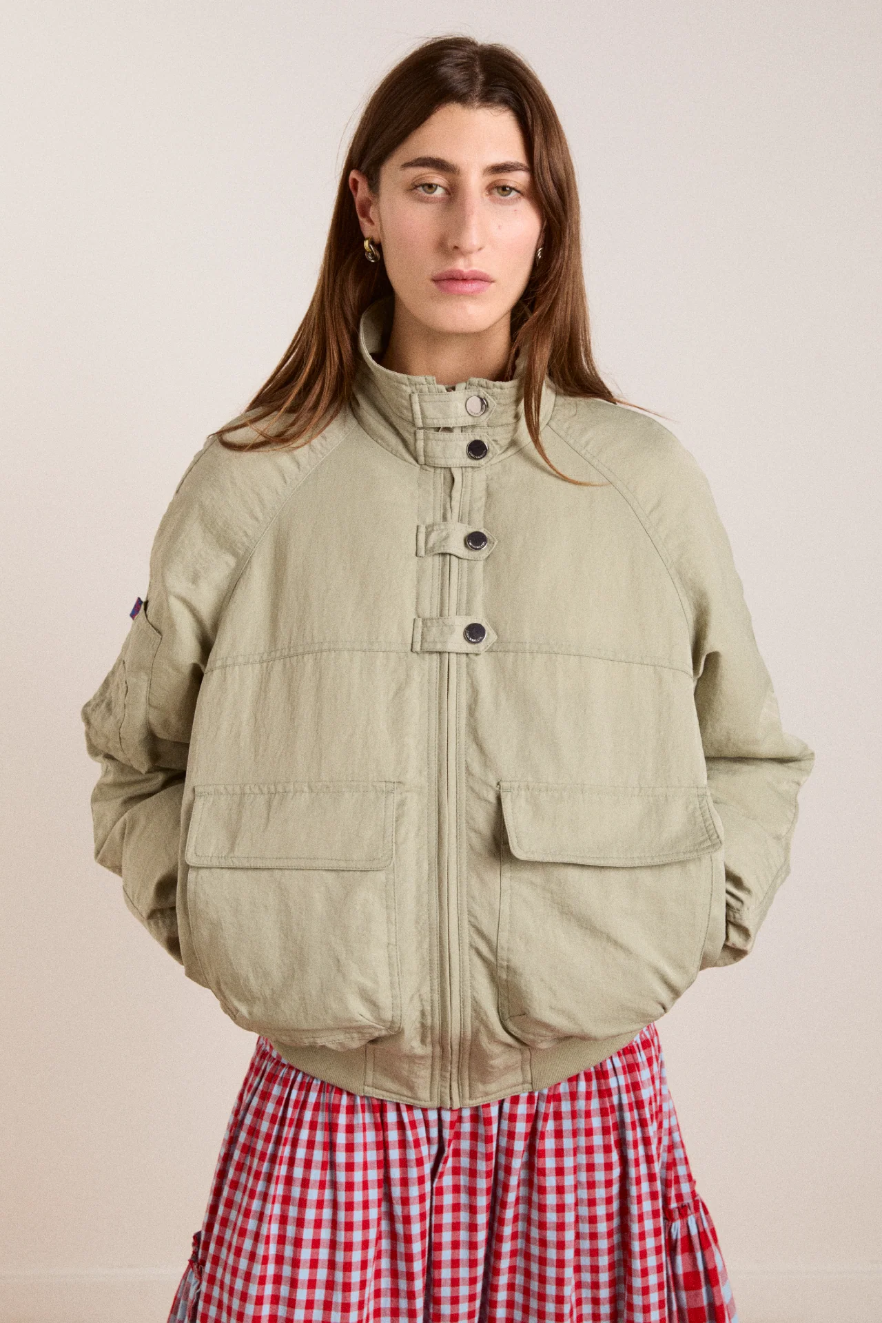 Chachi Bomber - Pale Aqua - Image 6