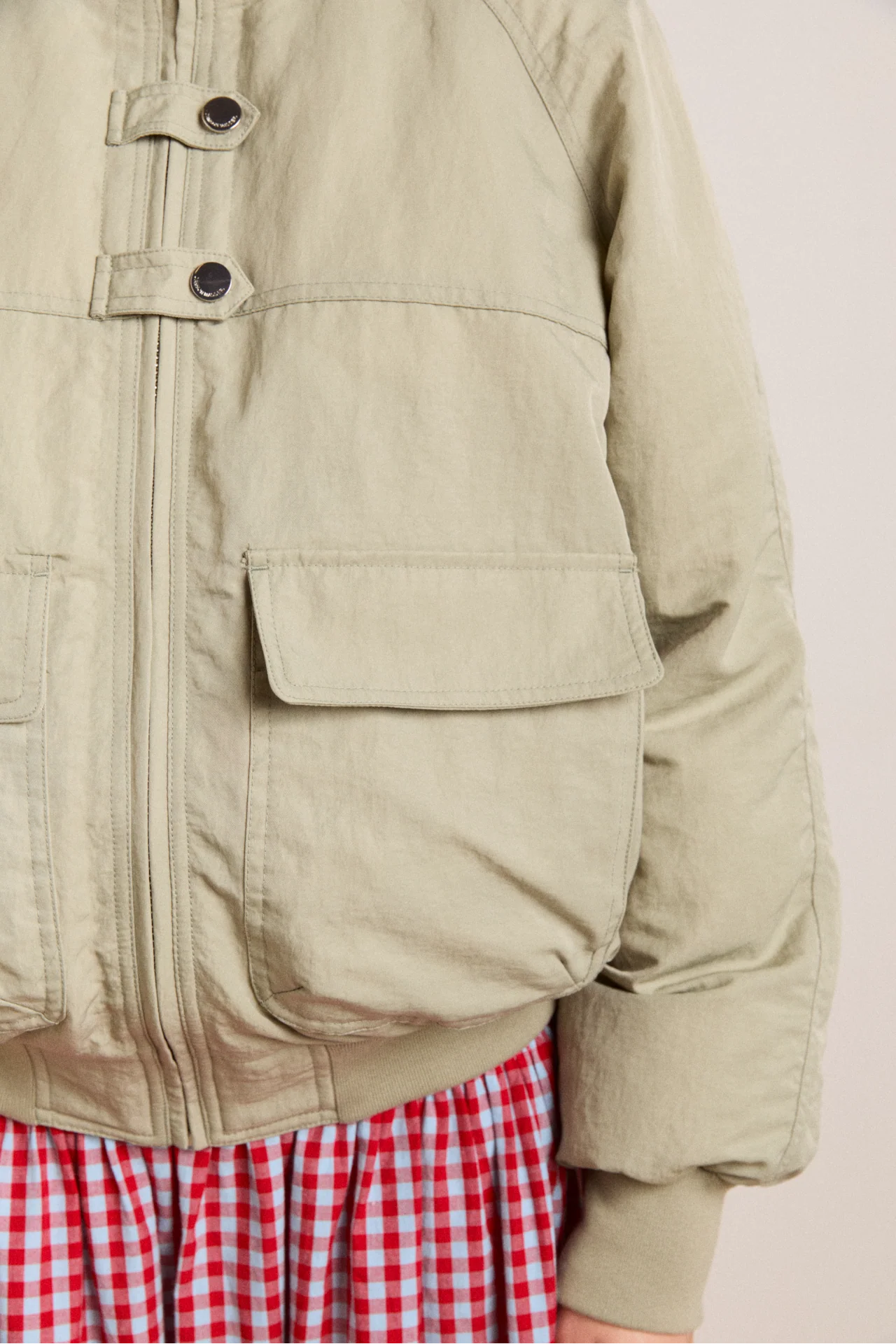 Chachi Bomber - Pale Aqua - Image 9