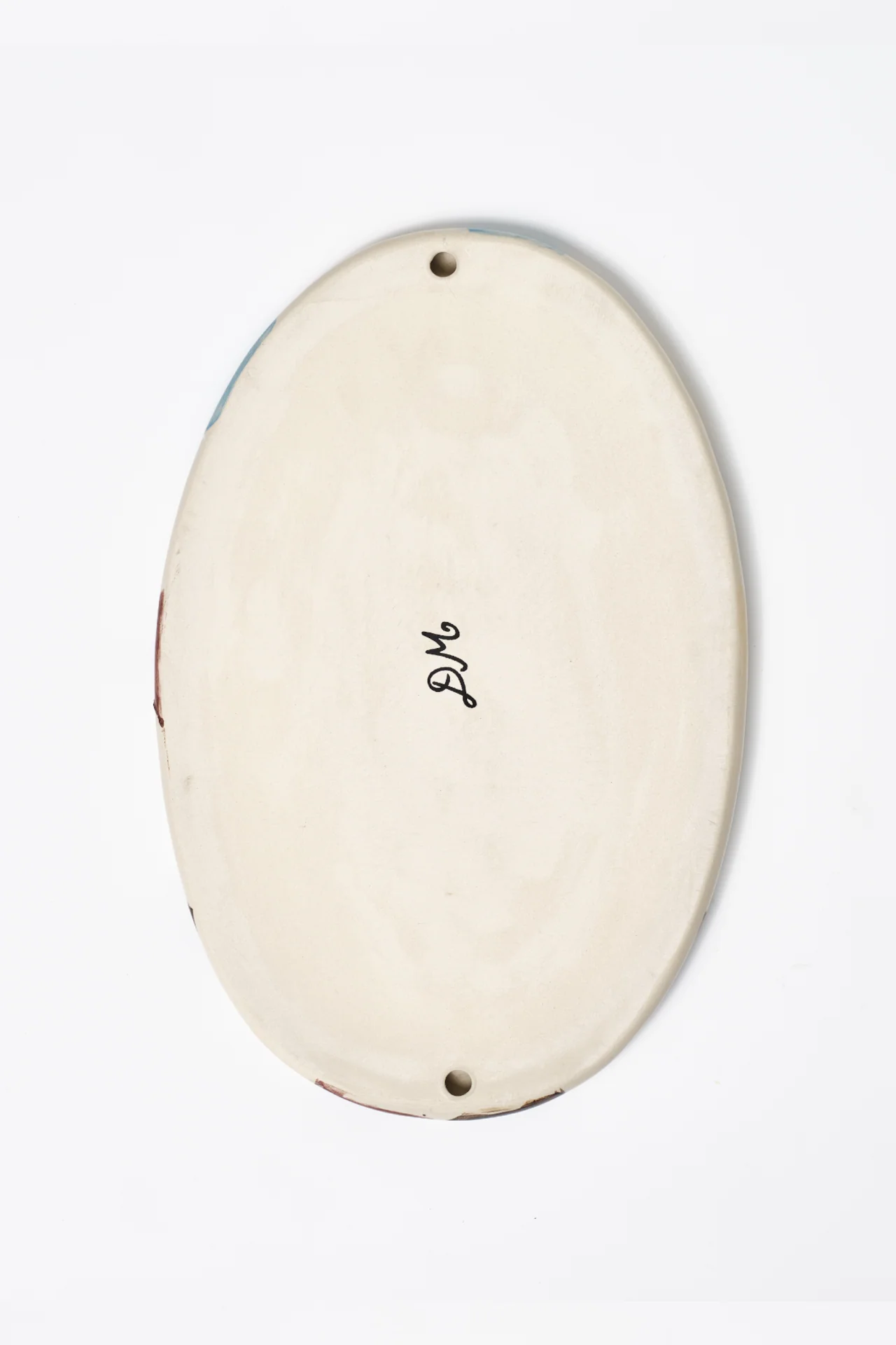 Hand Painted Harlequin Platter - Image 3