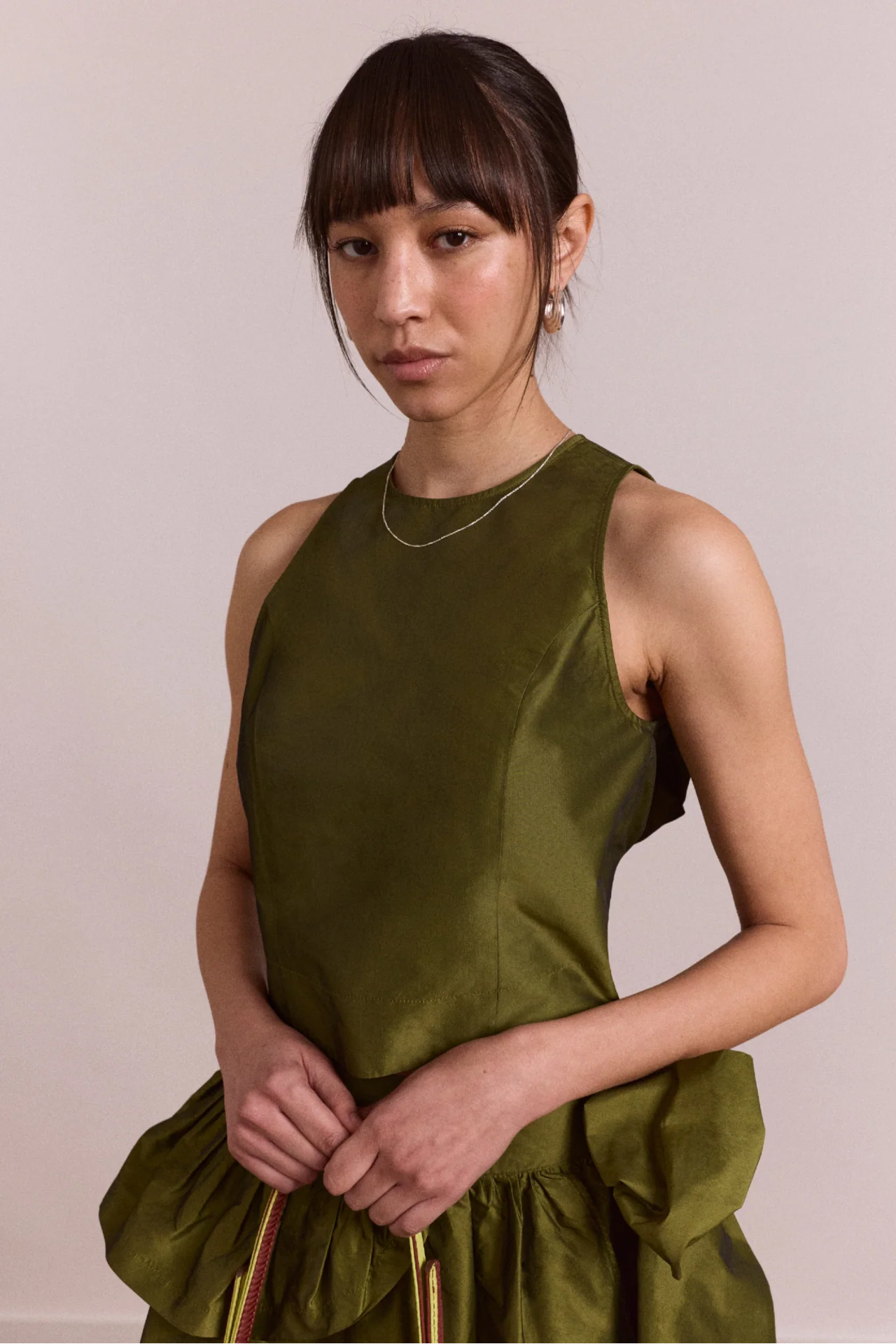 Constance Top - Olive - Image 6