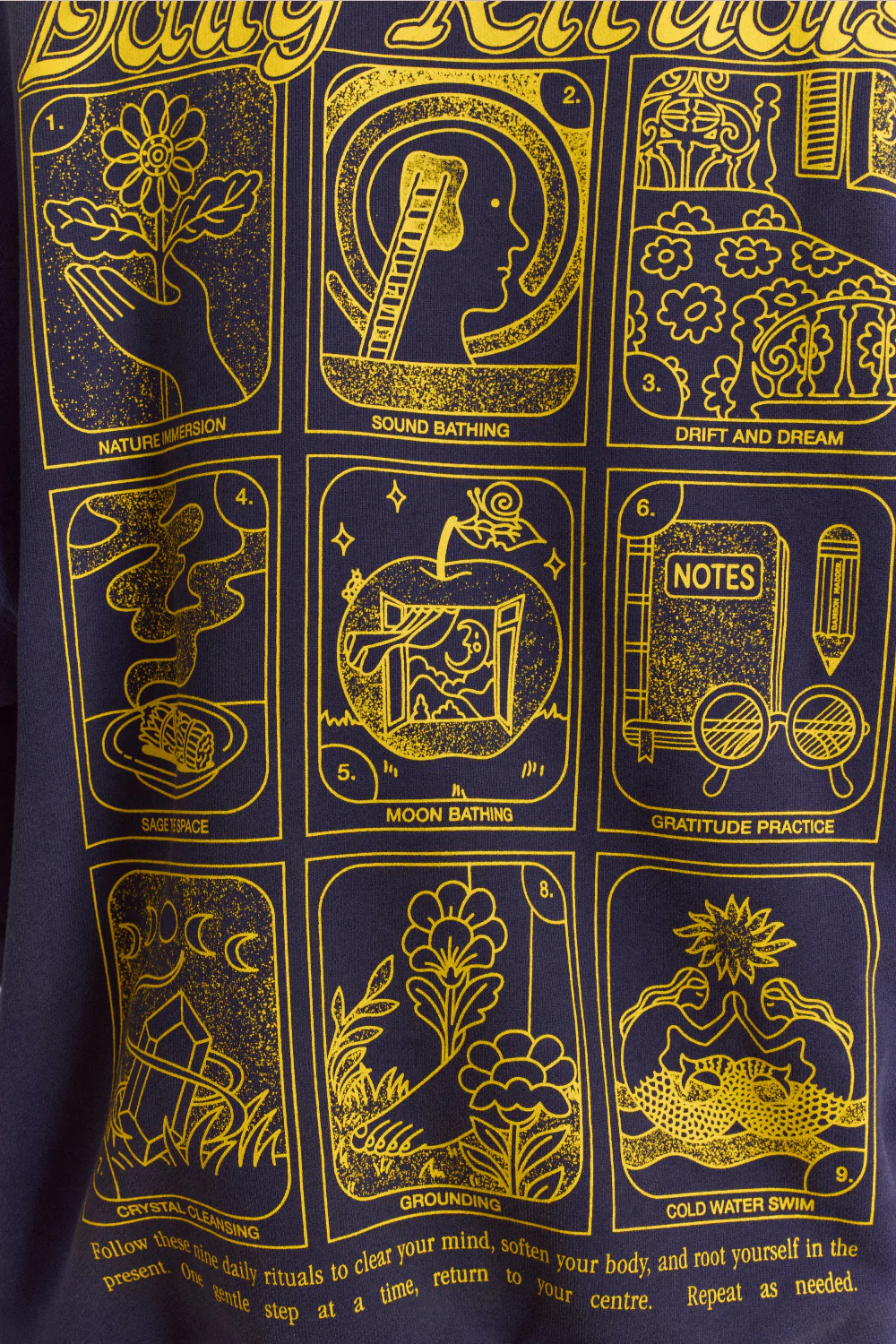Daily Rituals Sweat - Navy - Image 7