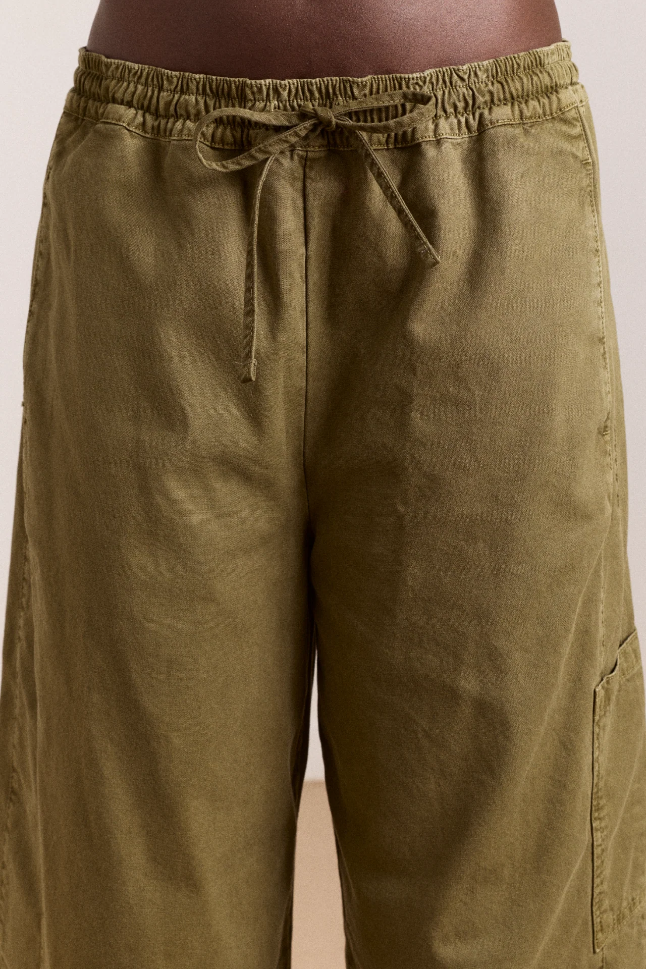 Felix Twill Trousers - Olive - Image 11