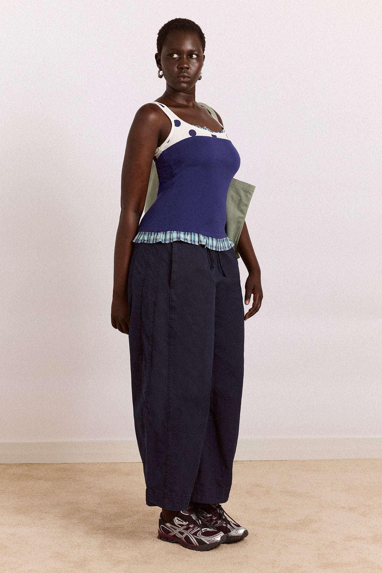 Felix Twill Trouser - Navy - Image 4