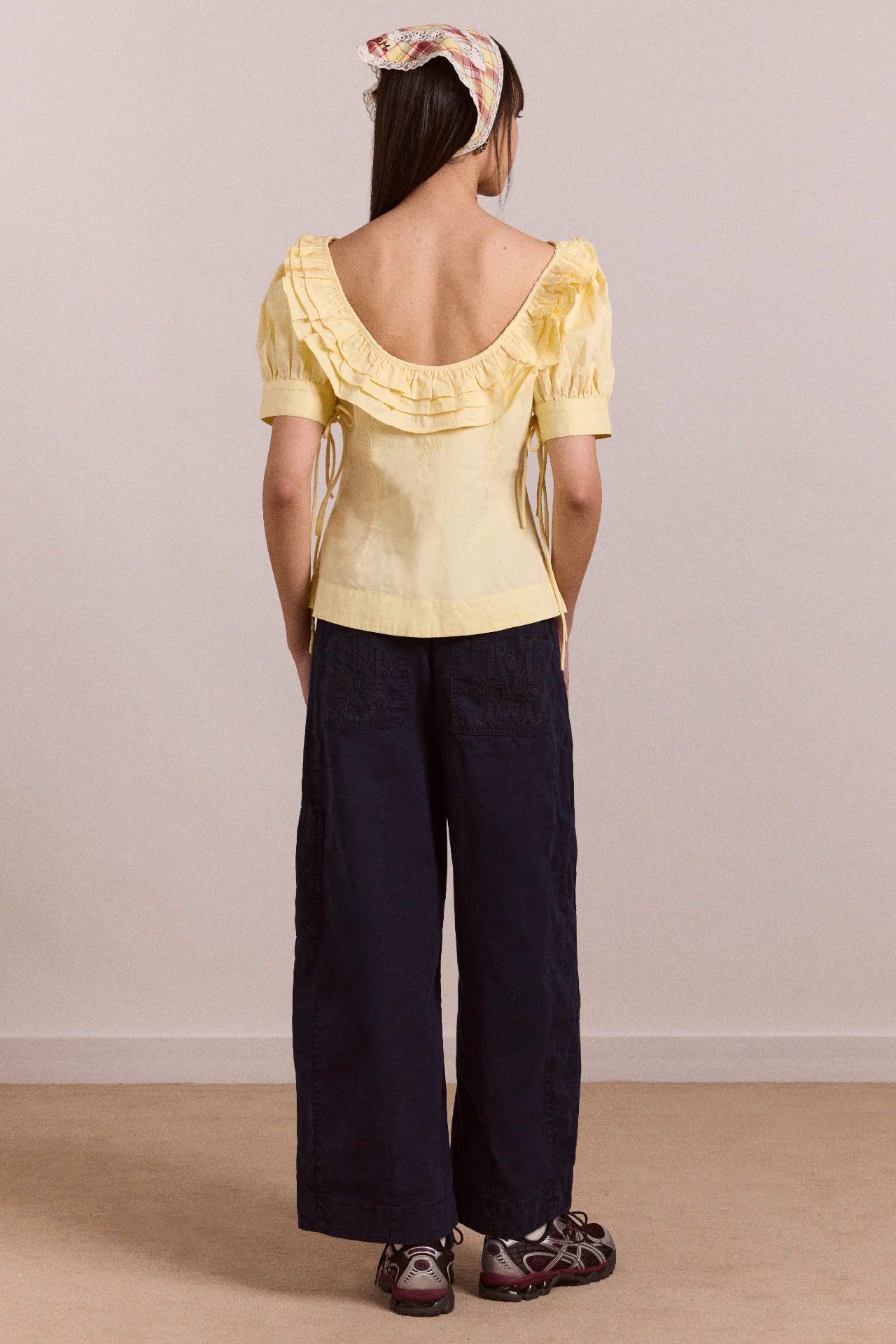 Felix Twill Trouser - Navy - Image 6