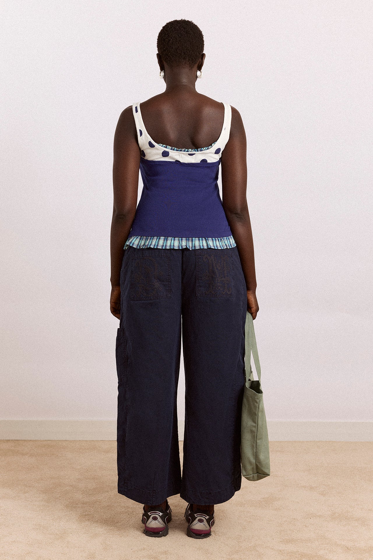 Felix Twill Trouser - Navy - Image 9