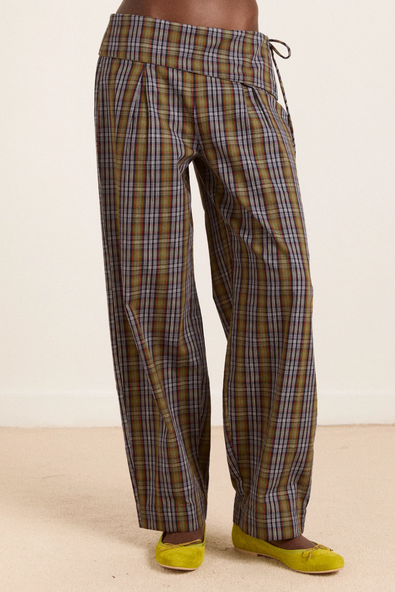 Fia Trousers - Multi Check - Image 4