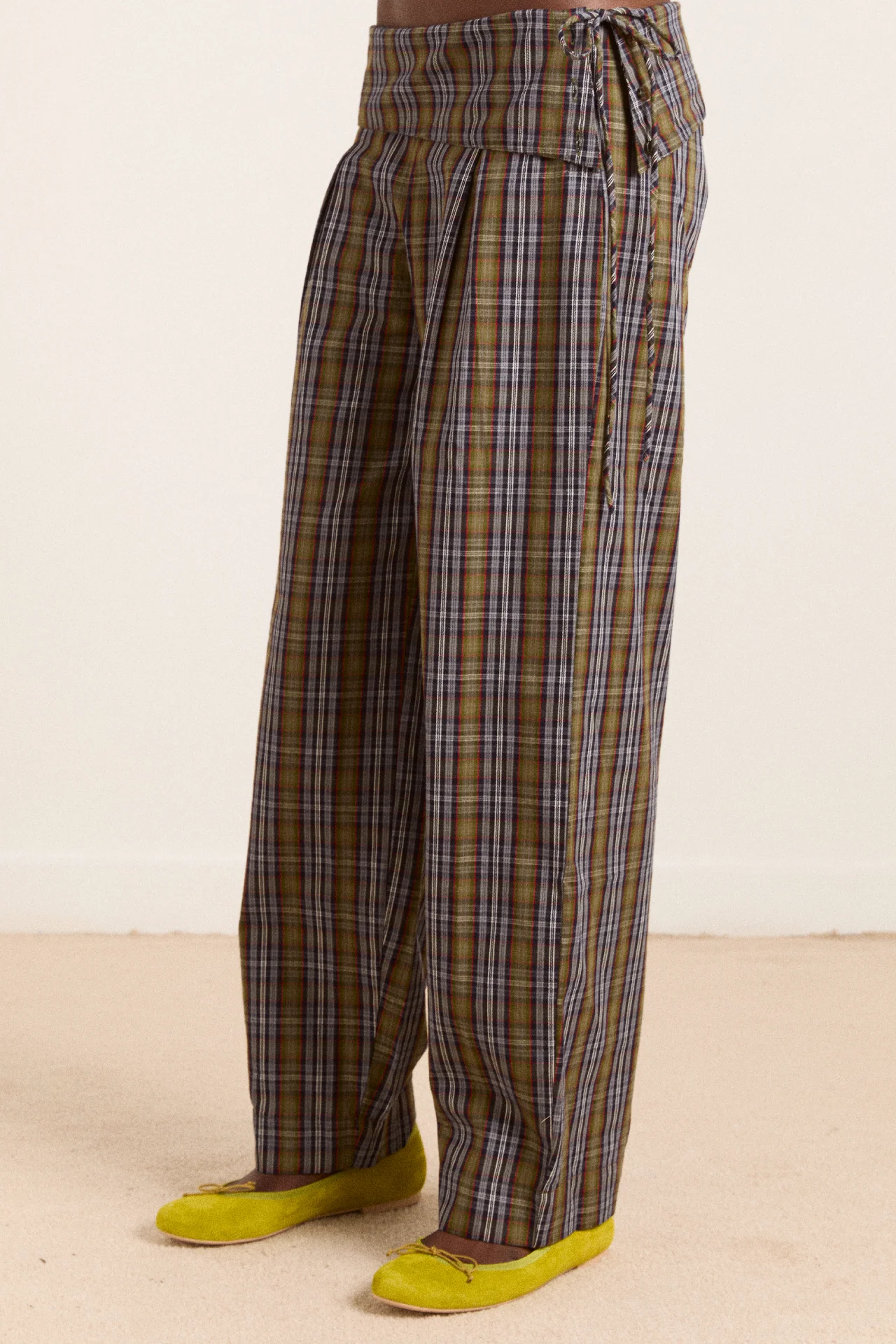 Fia Trousers - Multi Check - Image 5