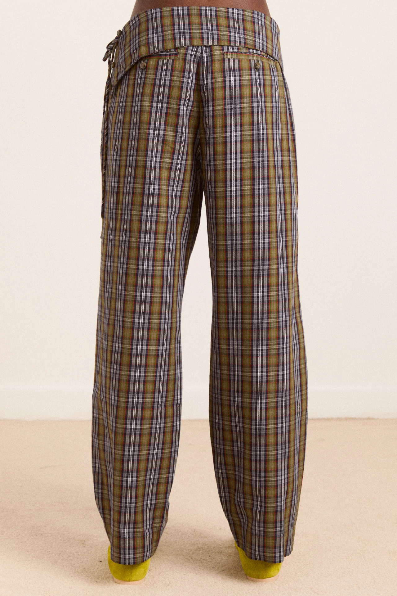 Fia Trousers - Multi Check - Image 6