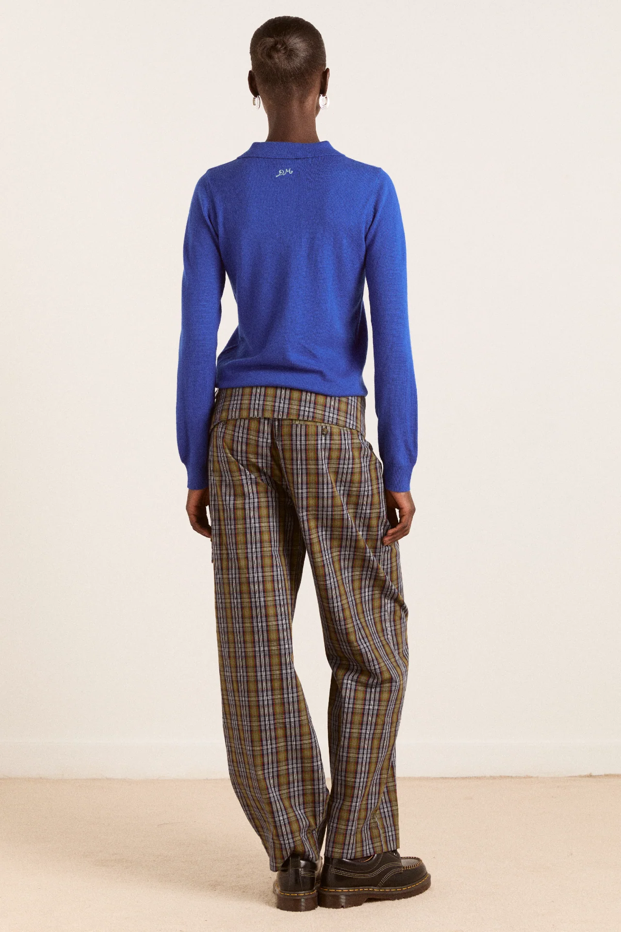 Fia Trousers - Multi Check - Image 7