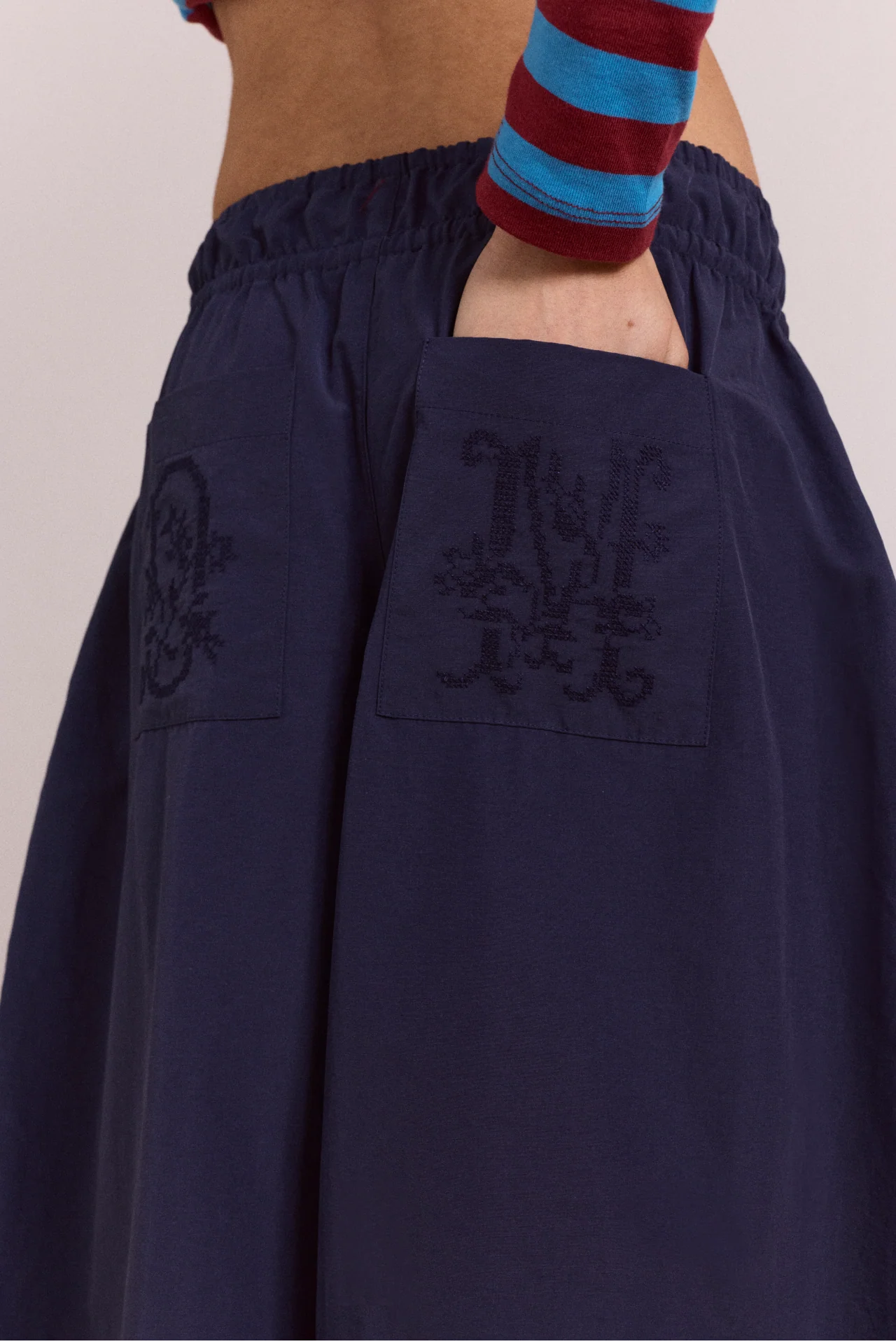 Frida Trousers - Navy - Image 12