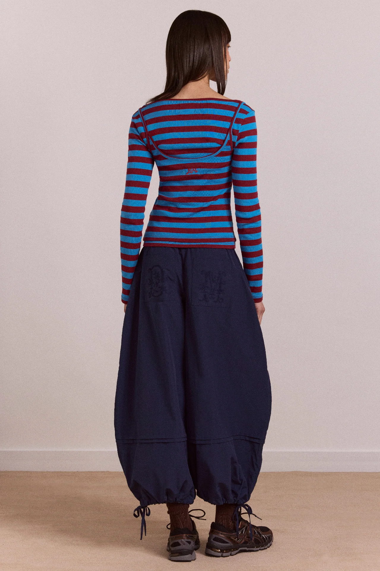 Frida Trousers - Navy - Image 7