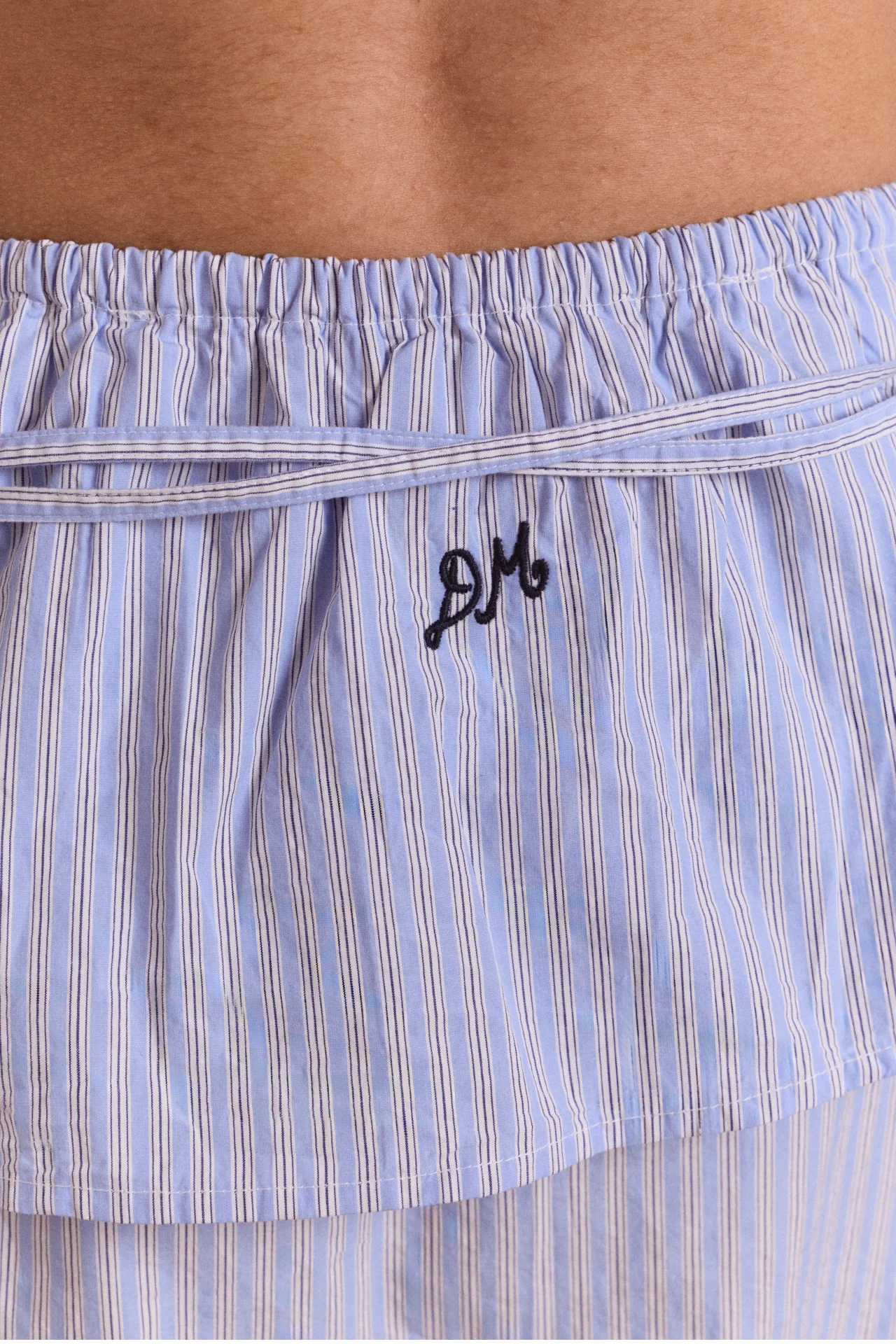 Inka Mini Skirt / Top - Blue Stripe - Image 16