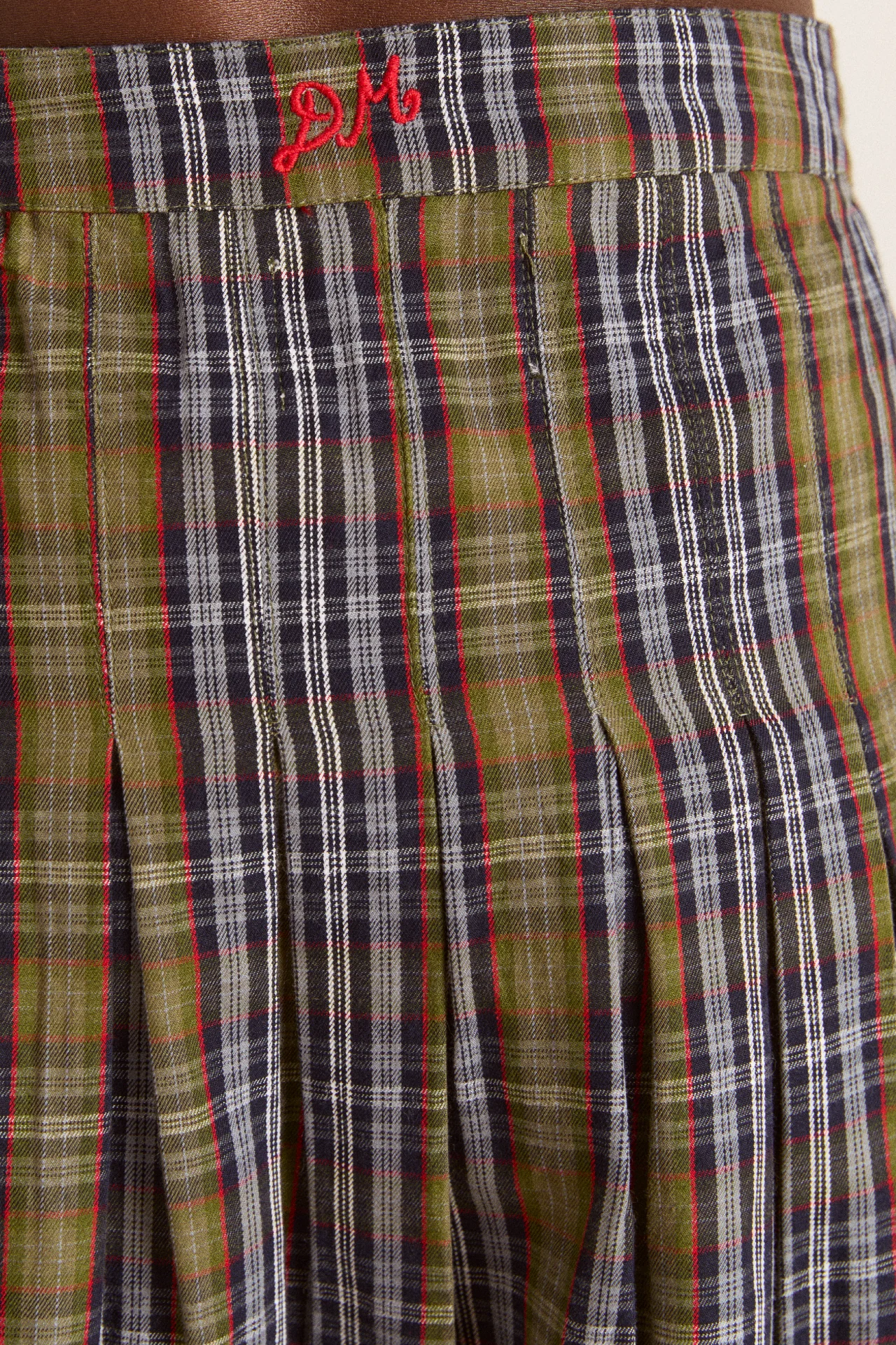 Josie Midi Skirt - Multi Check - Image 6