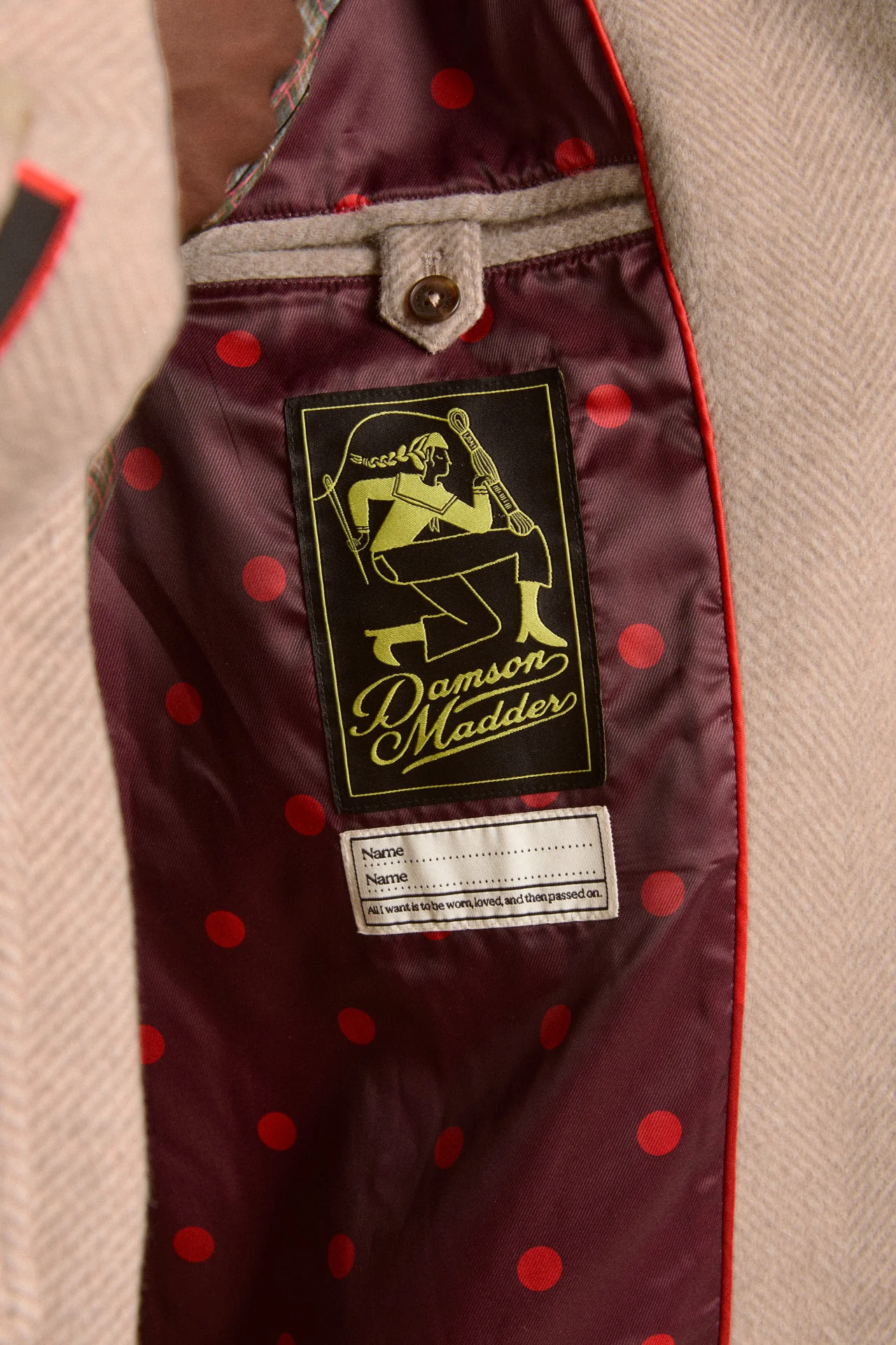 Jude Wool Coat - Oat - Image 10