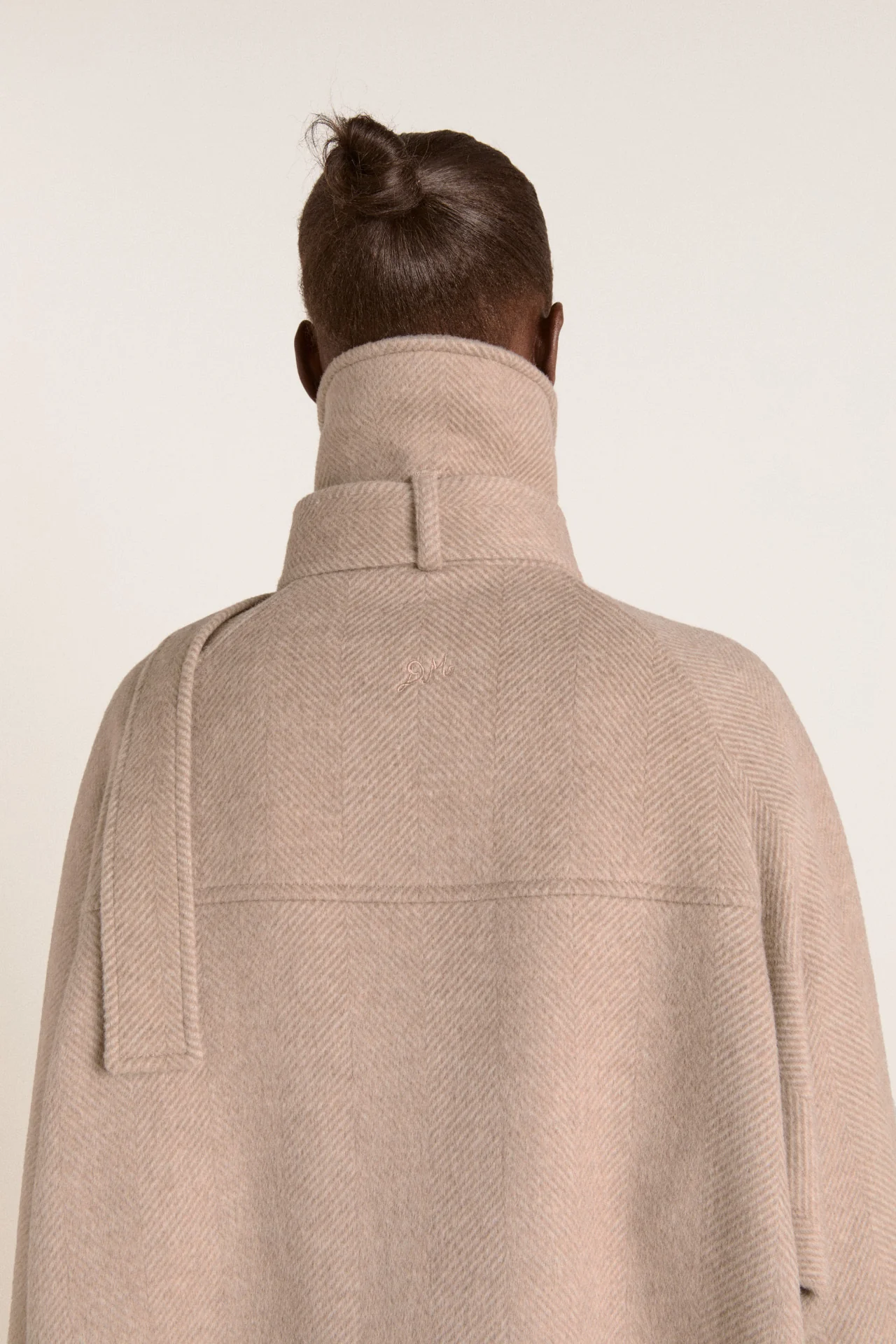 Jude Wool Coat - Oat - Image 7