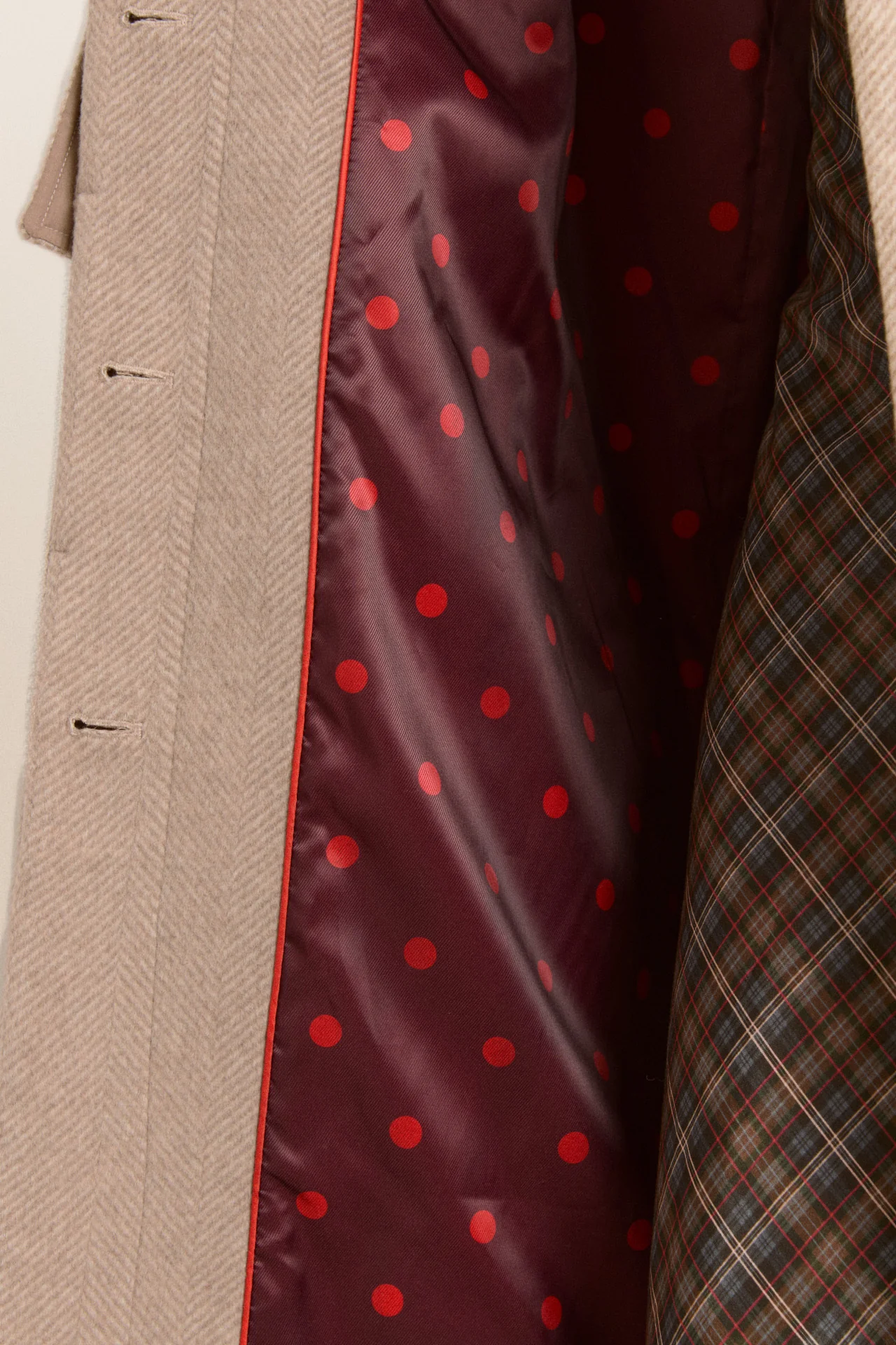 Jude Wool Coat - Oat - Image 9