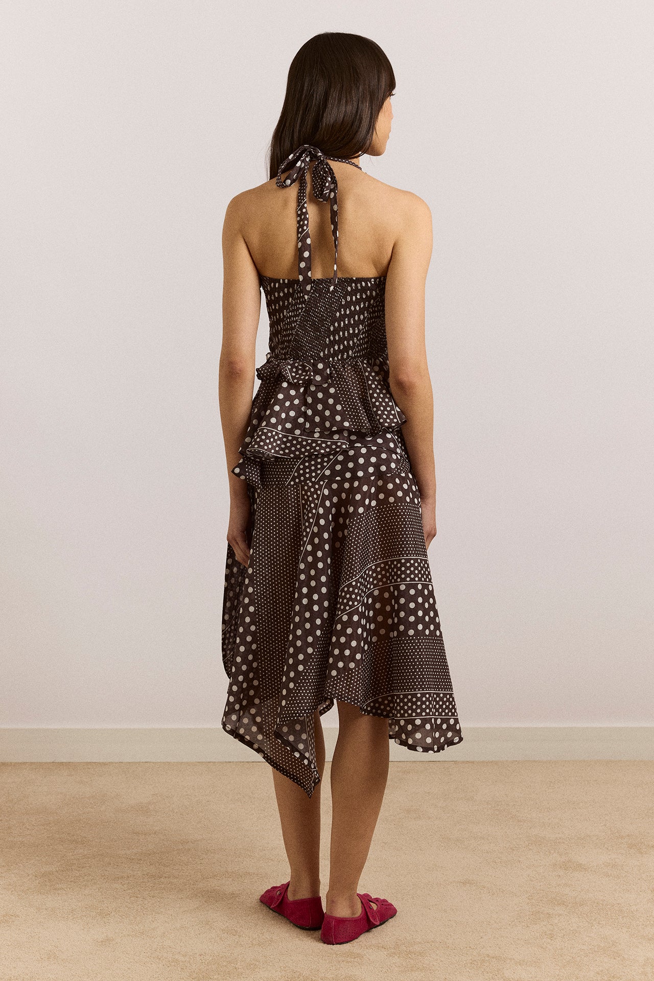 Leandra Halter Cami - Washed Black Spot - Image 6