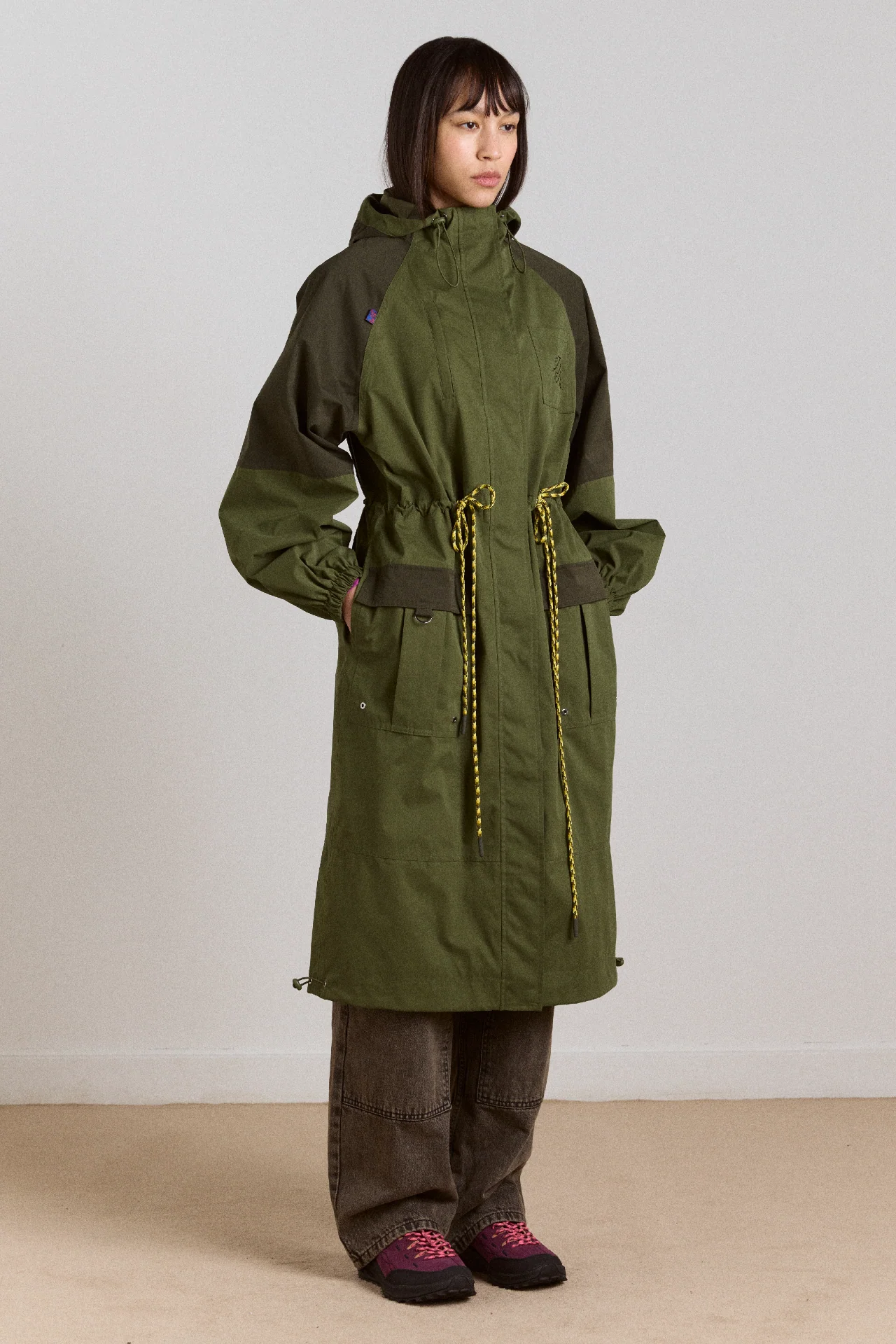 Logan Waterproof Raincoat - Forest - Image 3