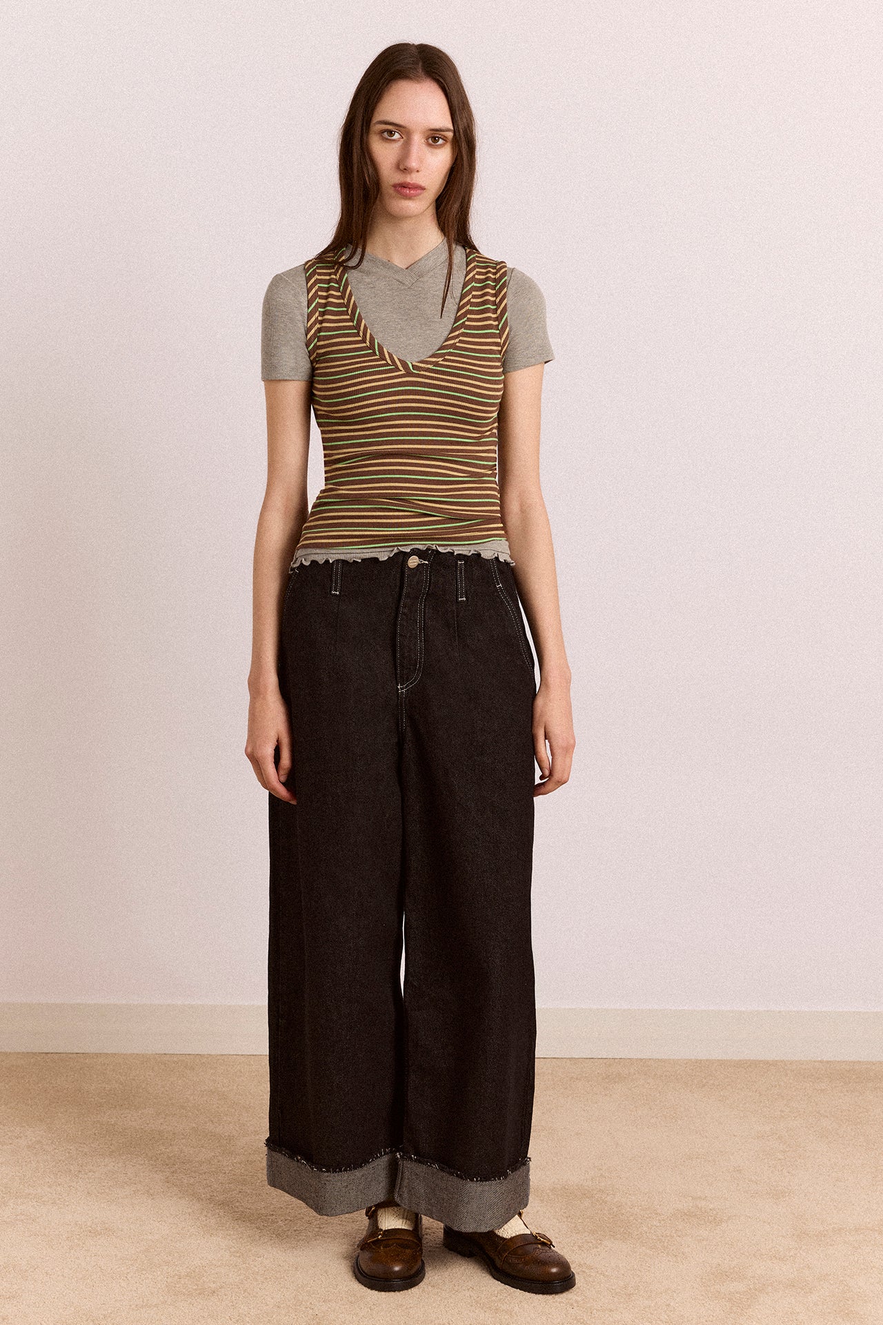 Loose Fit Pascal Jeans - Black Wash - Image 4