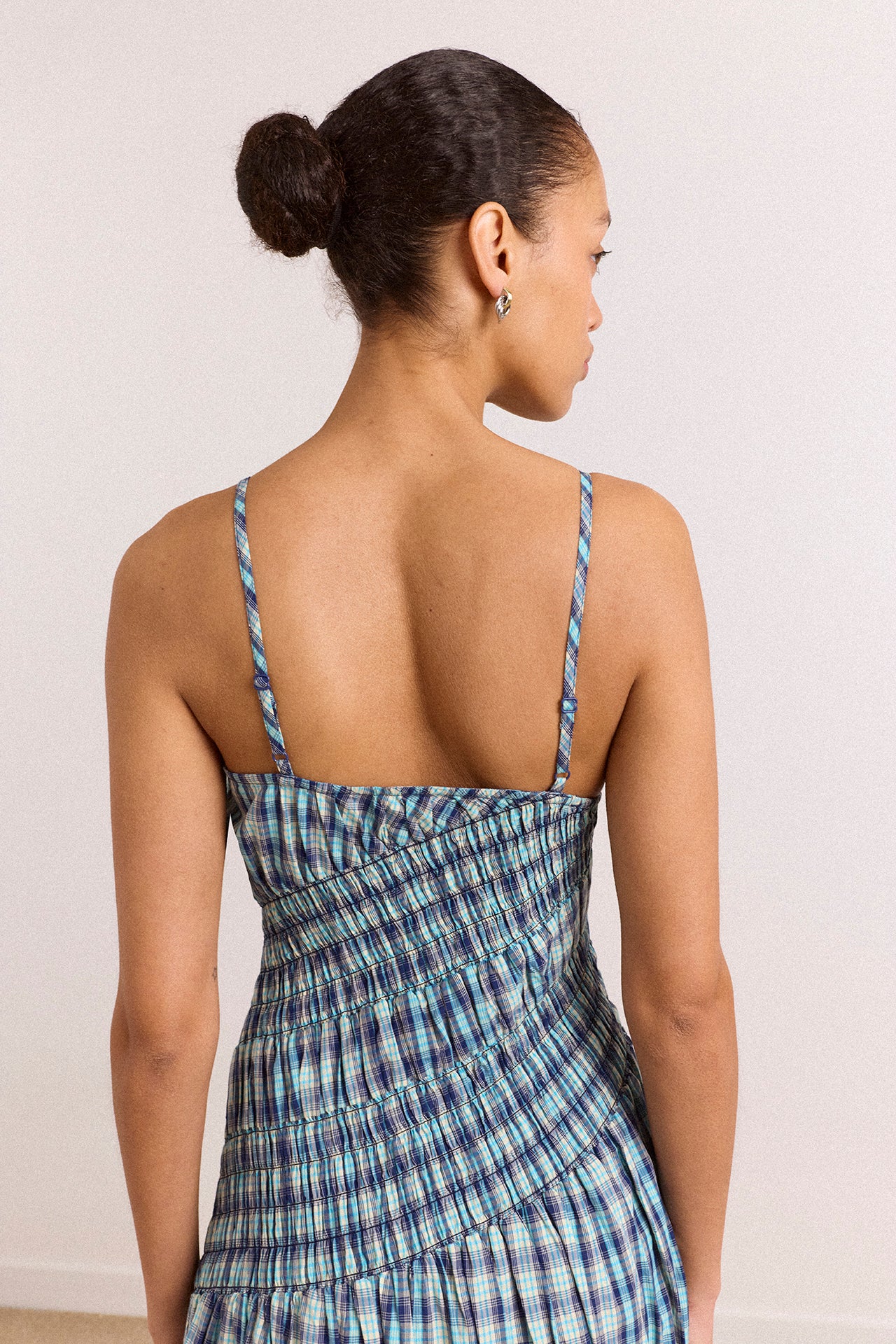 Lyra Midi Dress - Tomboy Check - Image 6