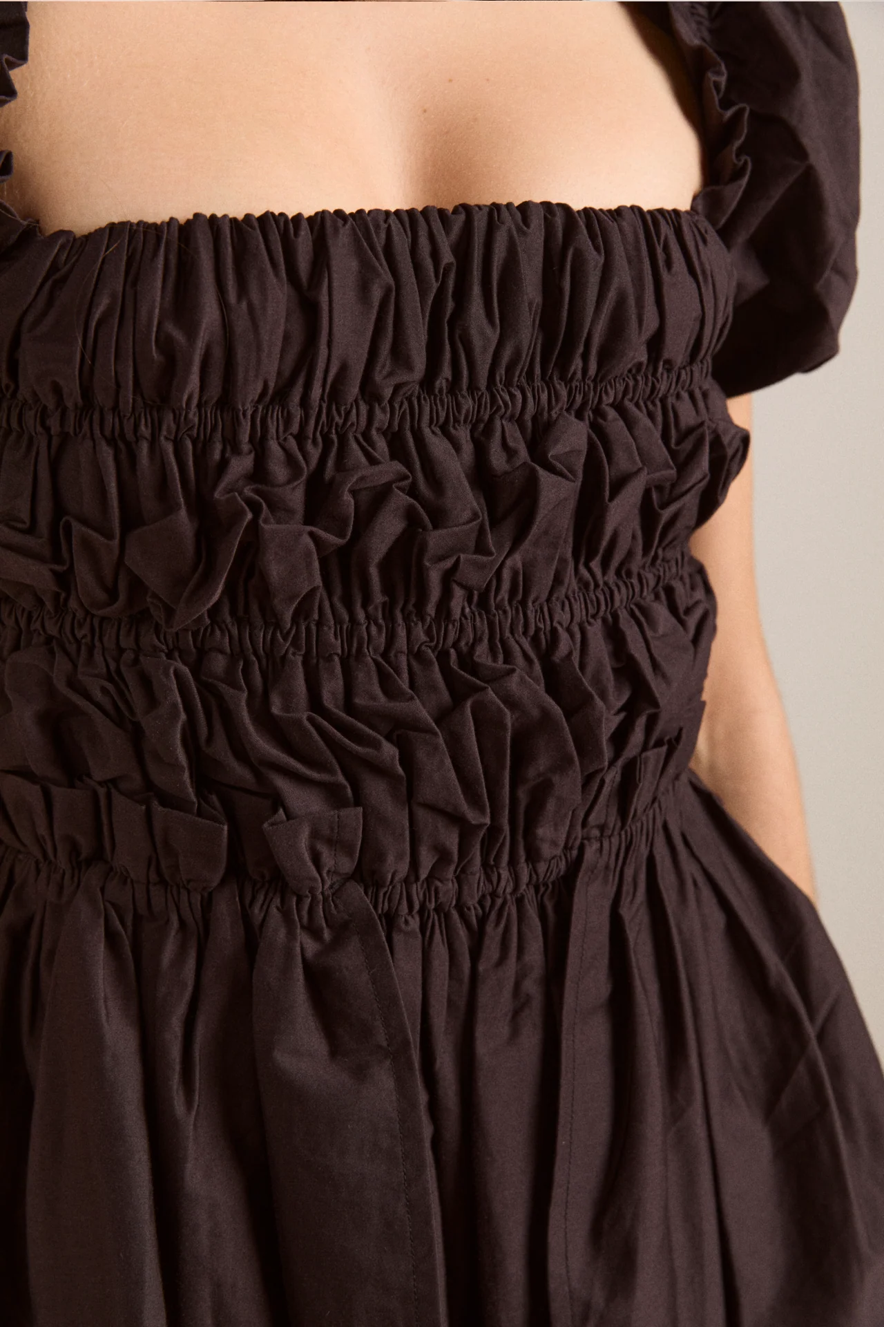 Lyza Mini Dress - Black - Image 7