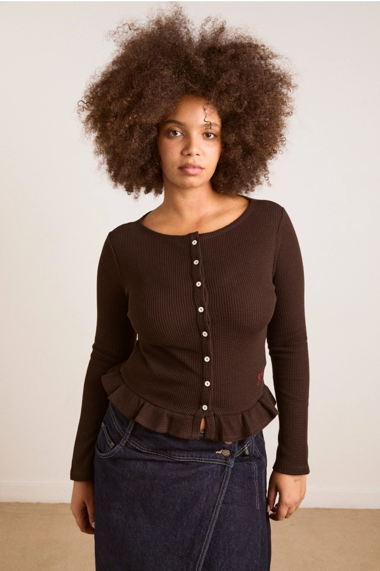 Marjorie Waffle Top - Image 4