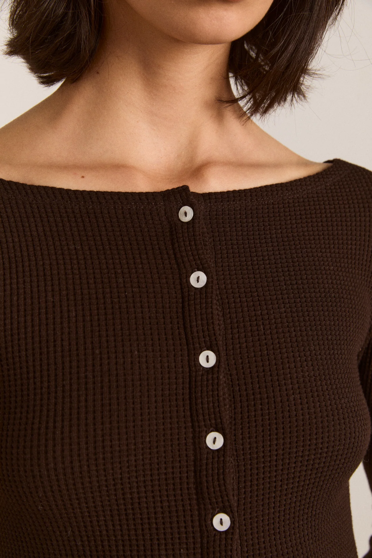 Marjorie Waffle Top - Image 9