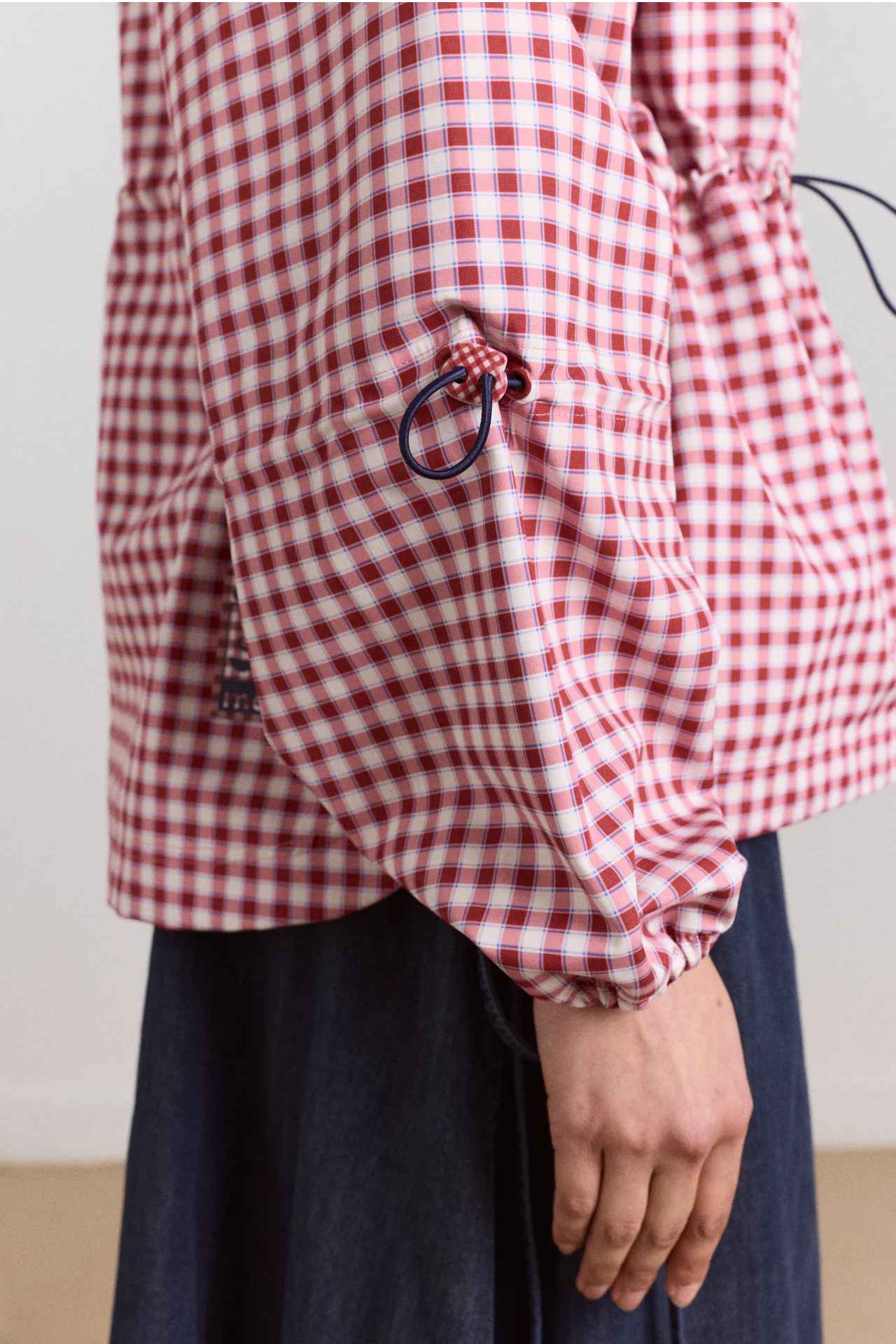 matilda raincoat - cherry gingham - Image 12